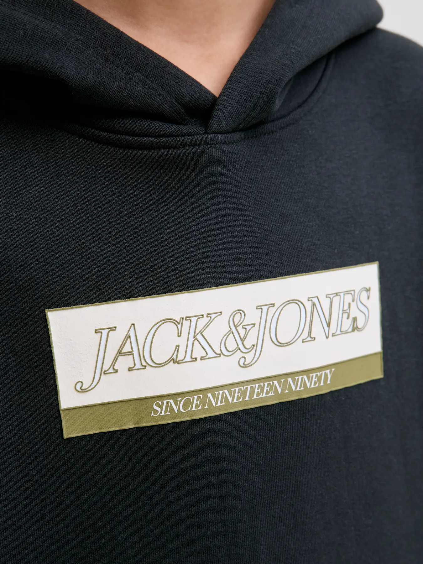 Hoodie INWOOD Jack&Jones Junior Black 2