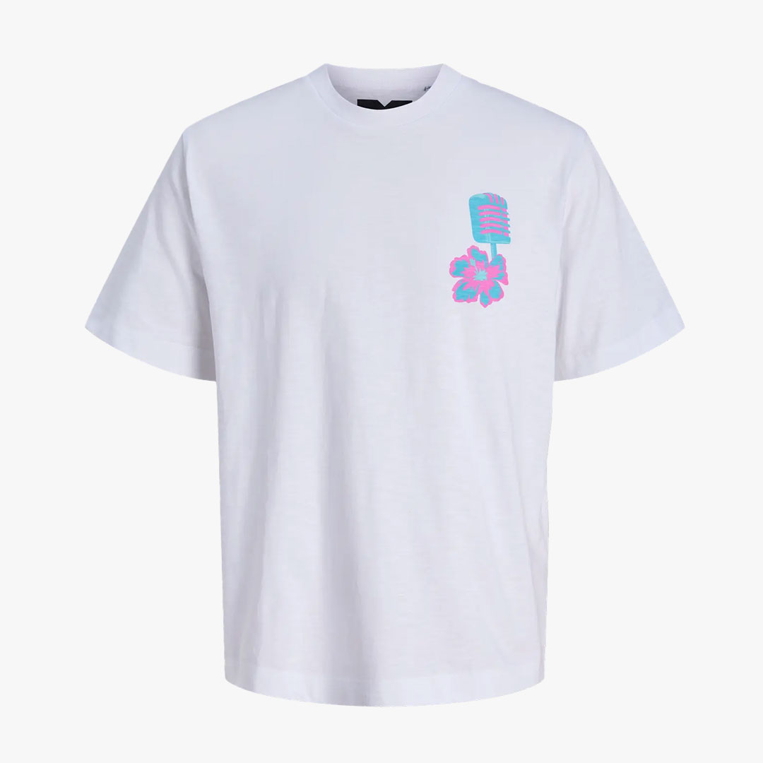 T-shirt MTV Jack&Jones Bright White 3