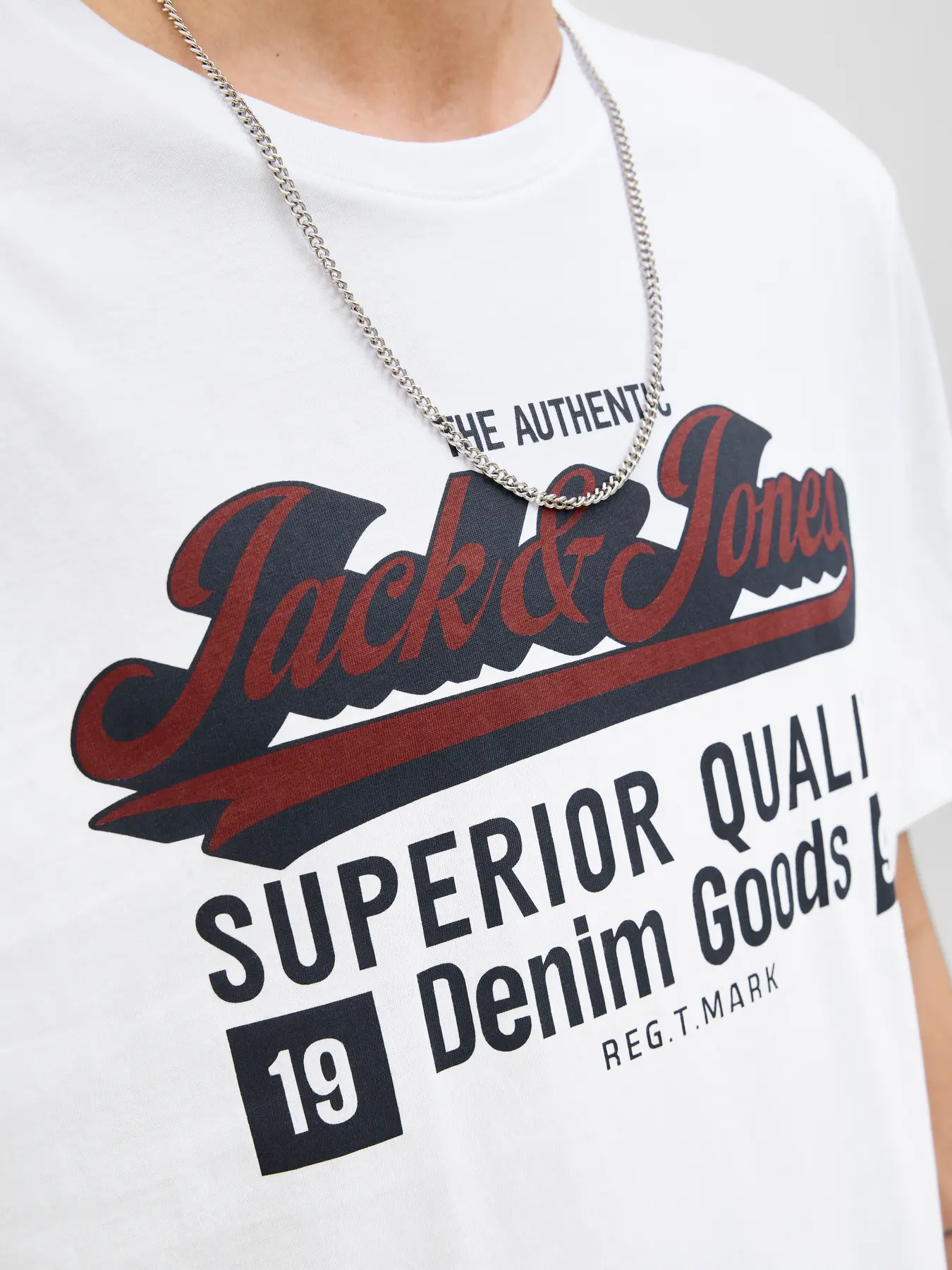 T-shirt LOGO Jack&Jones Cloud Dancer 1