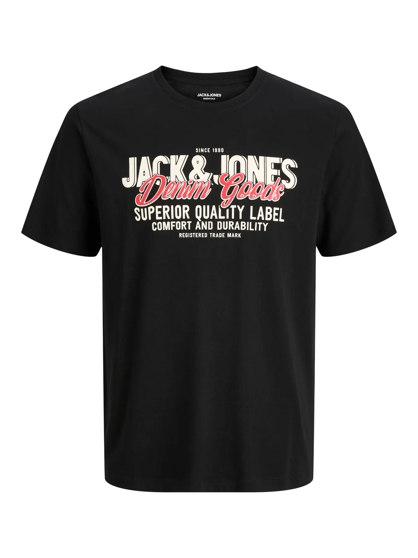 T-shirt LOGO Jack&Jones Black 3
