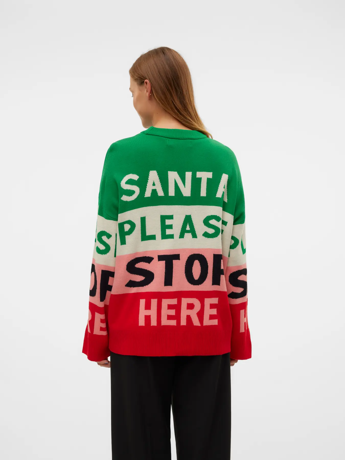 Camisola SANTA TEXT Vero Moda Jelly Bean  2