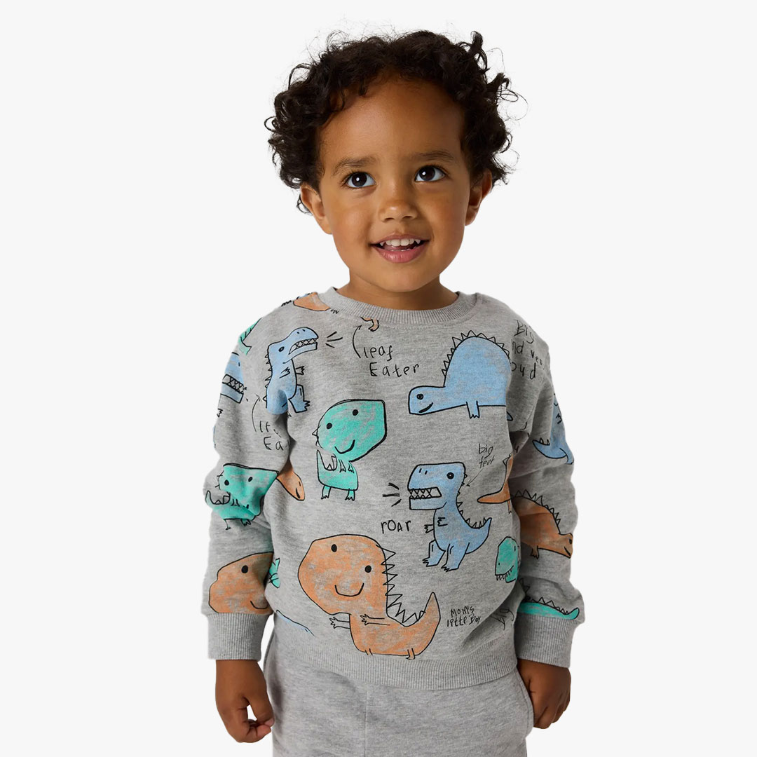 Camisola SIKKO Name It Grey Melange 0