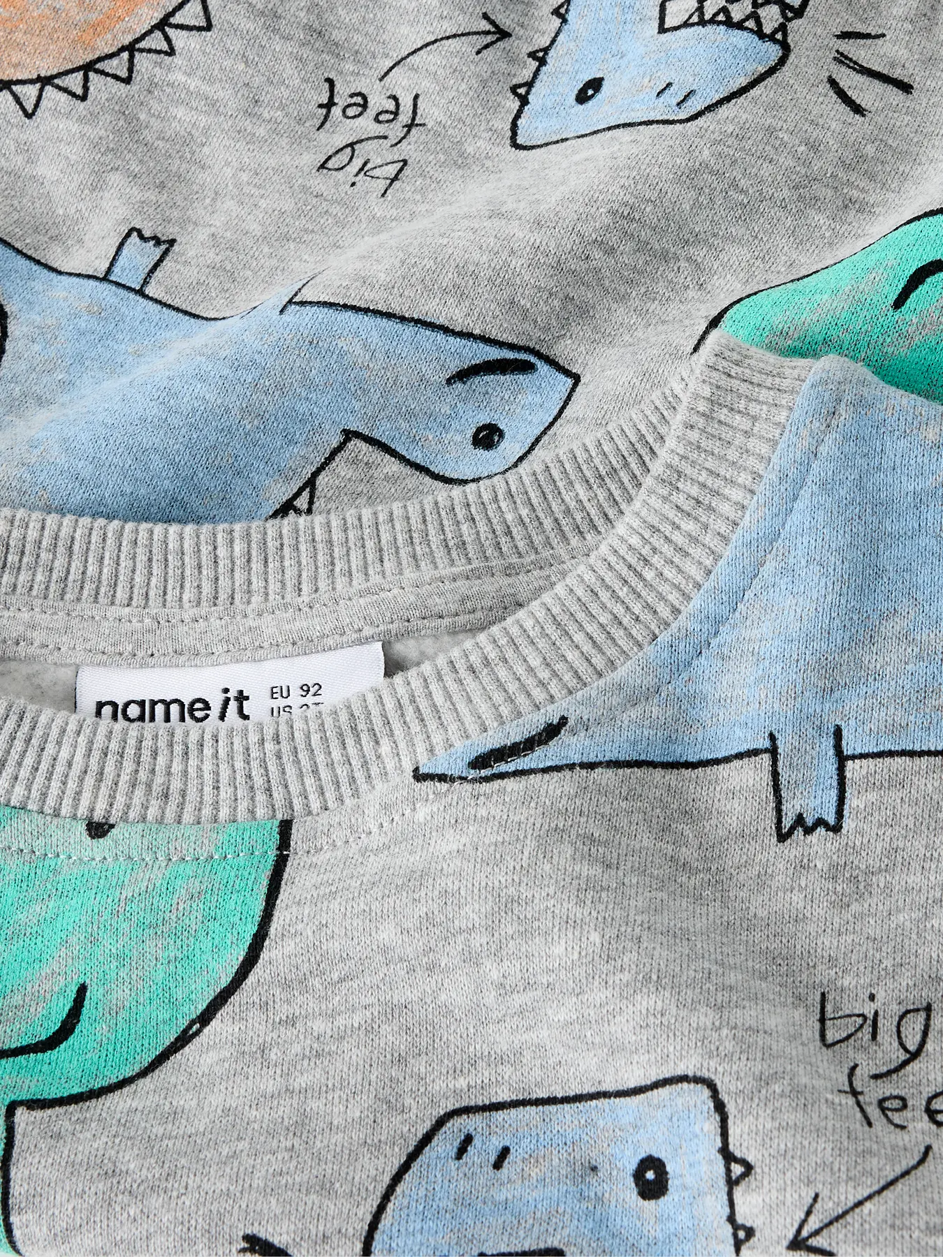 Camisola SIKKO Name It Grey Melange 3