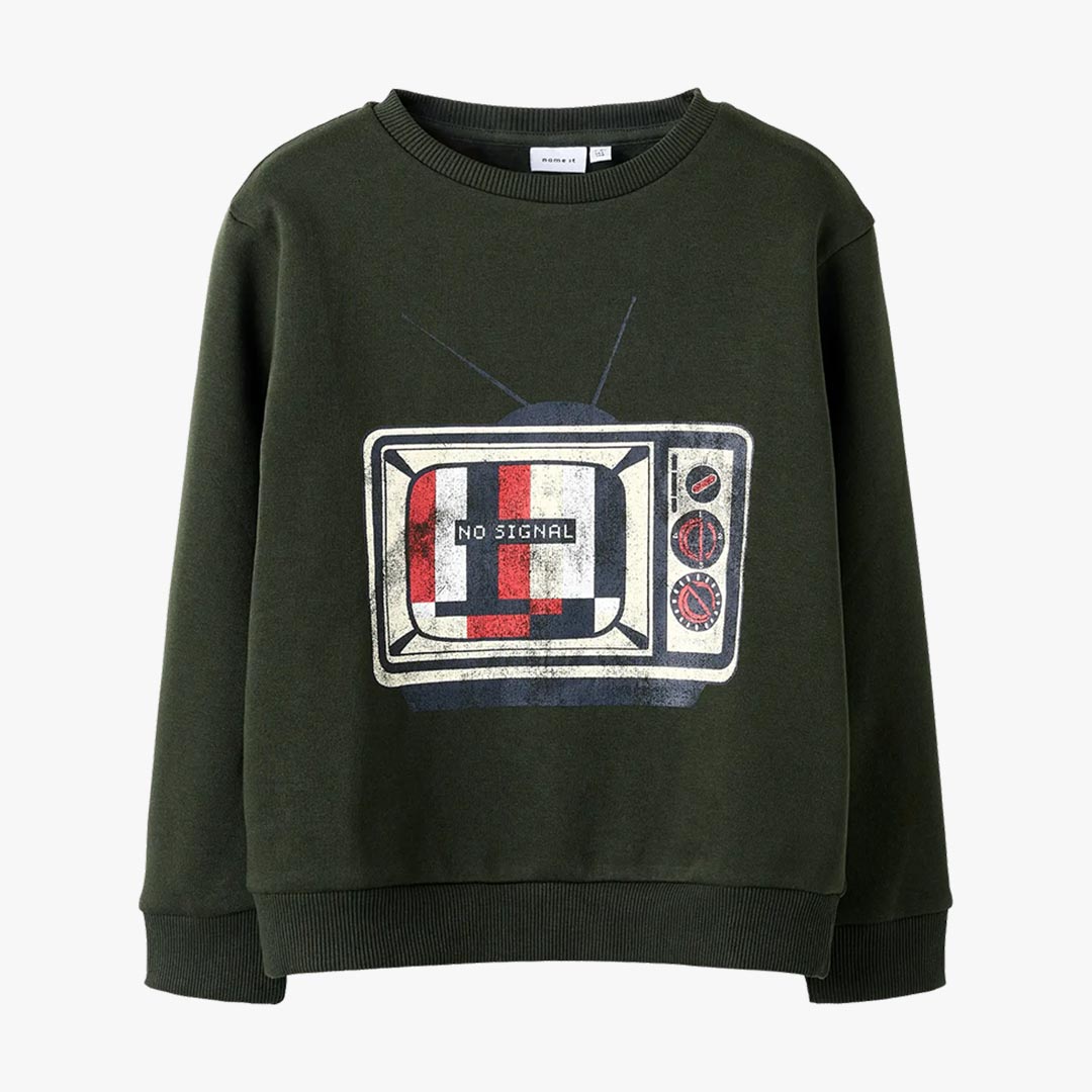 Camisola SEBASTI Name It Deep Forest 0