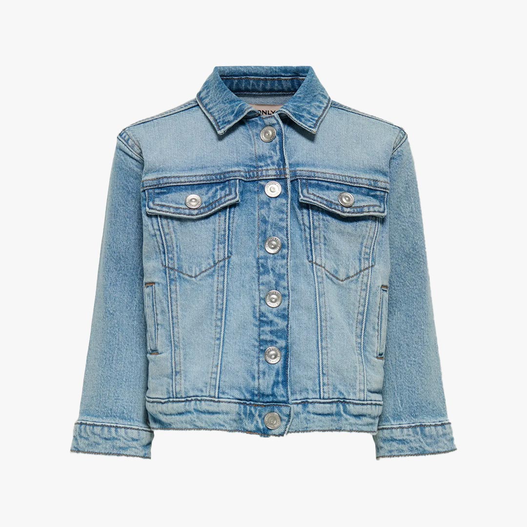 Casaco SMILLA Only Kids Light Blue Denim 0
