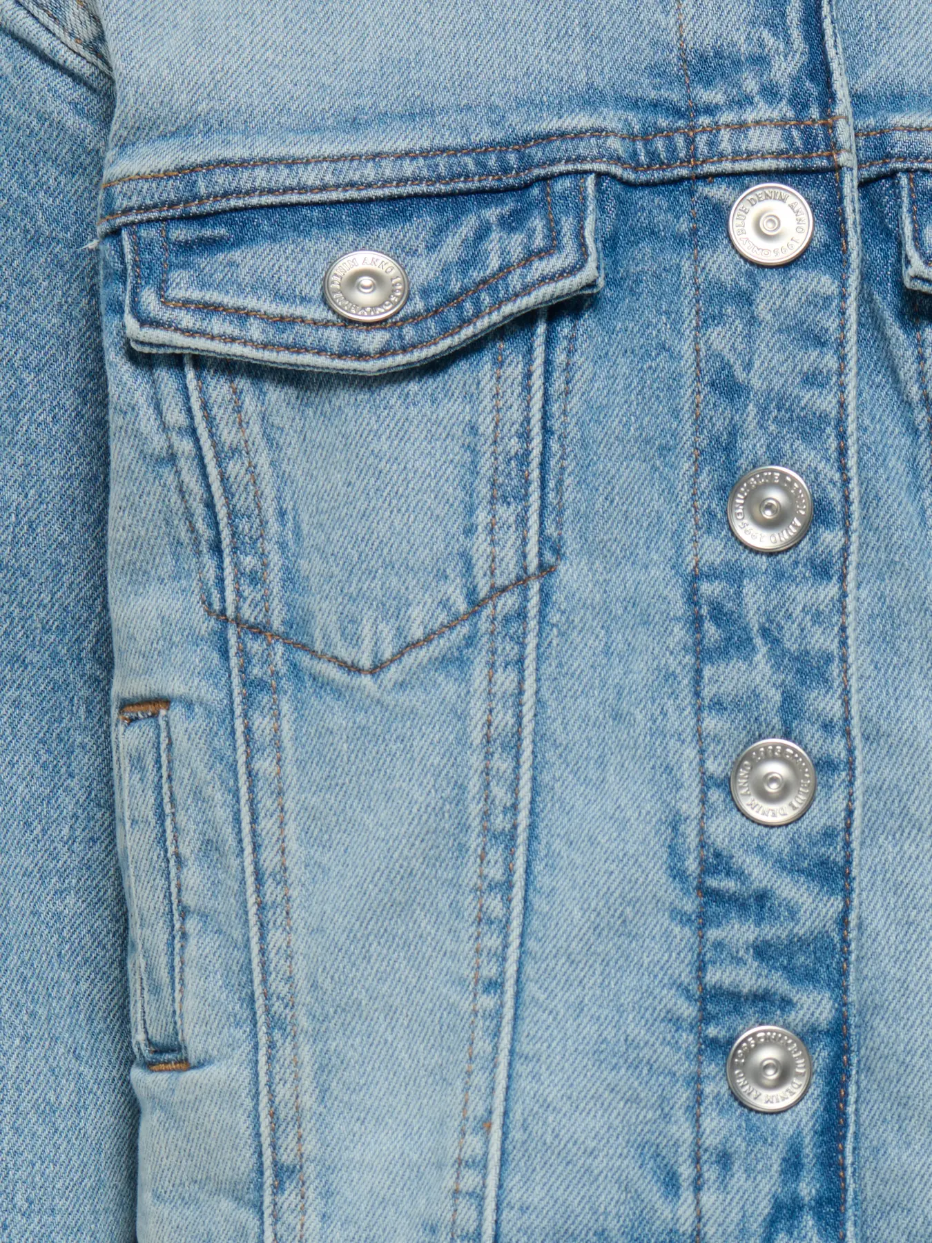 Casaco SMILLA Only Kids Light Blue Denim 3