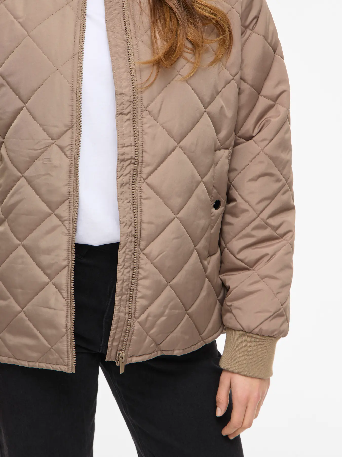 Casaco TATE Vila Taupe Gray 1