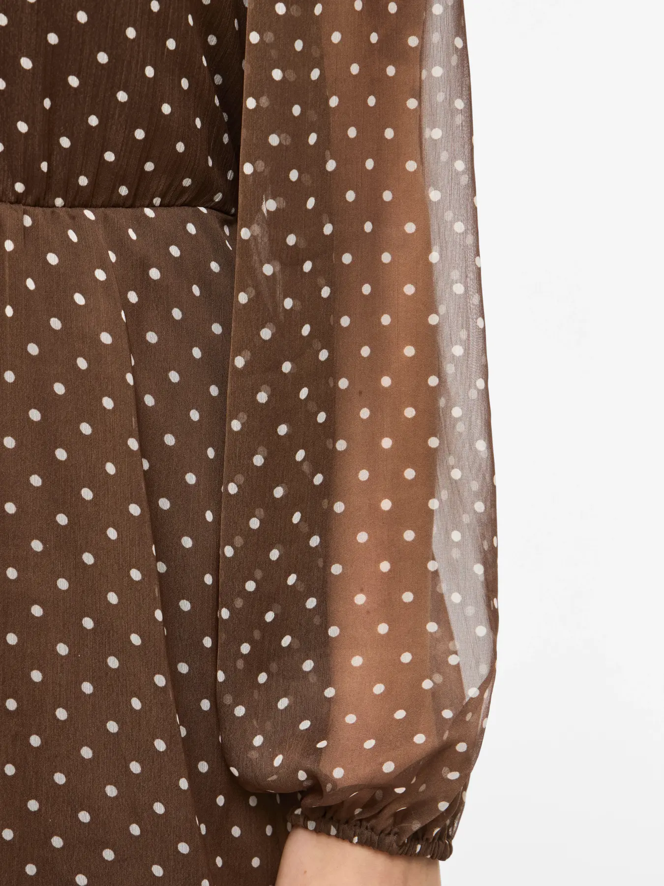 Vestido HARLEY Vila Chocolate Brown 5