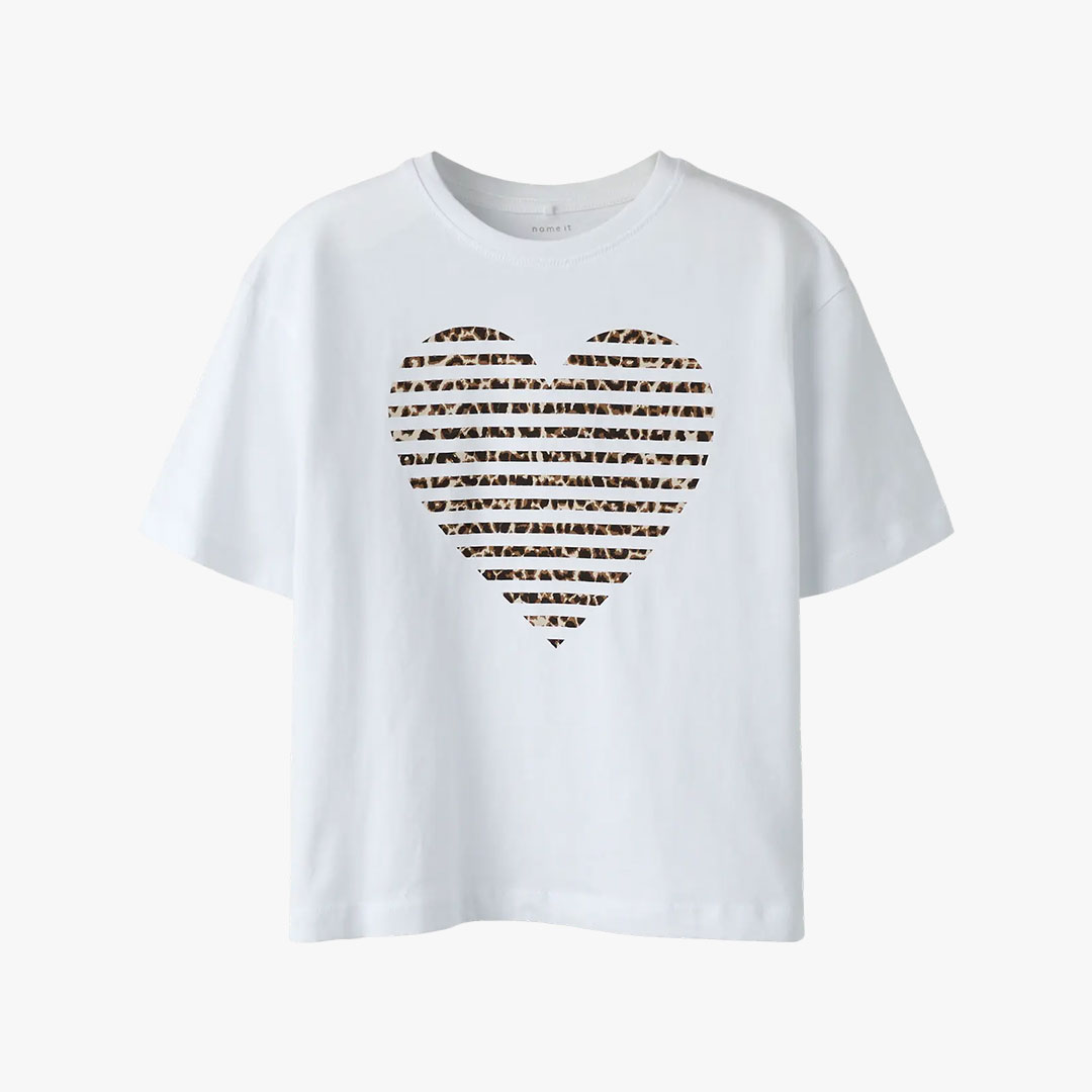 T-shirt FAHIRAZ Name It Bright White 0