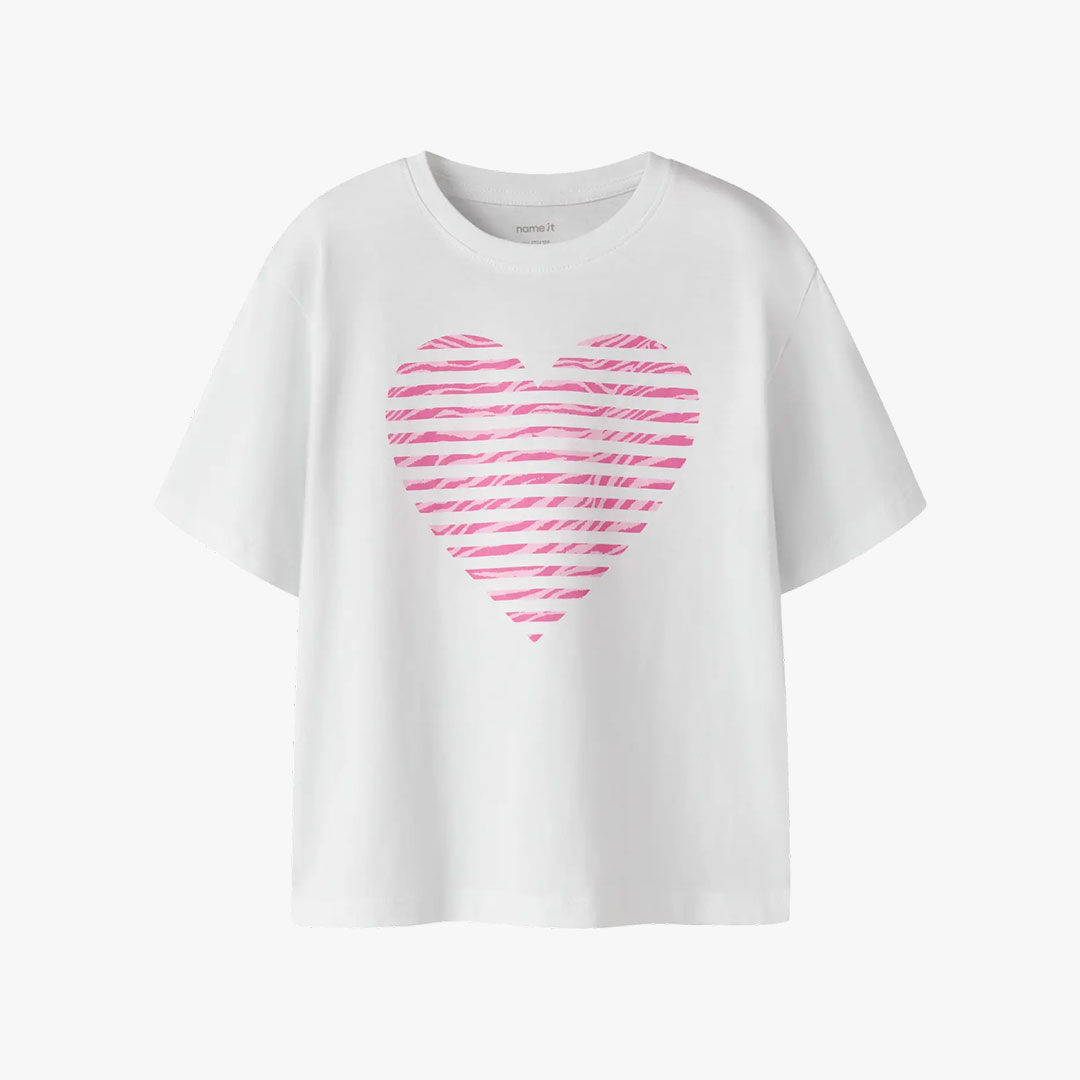 T-shirt FAHIRAZ Name It Bright White 0