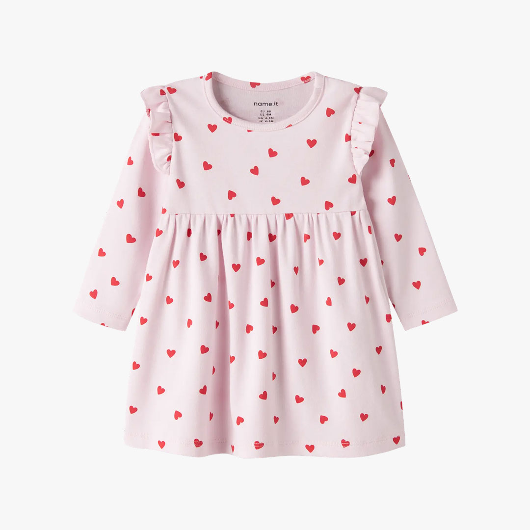 Vestido HEART Name It Cradle Pink 0