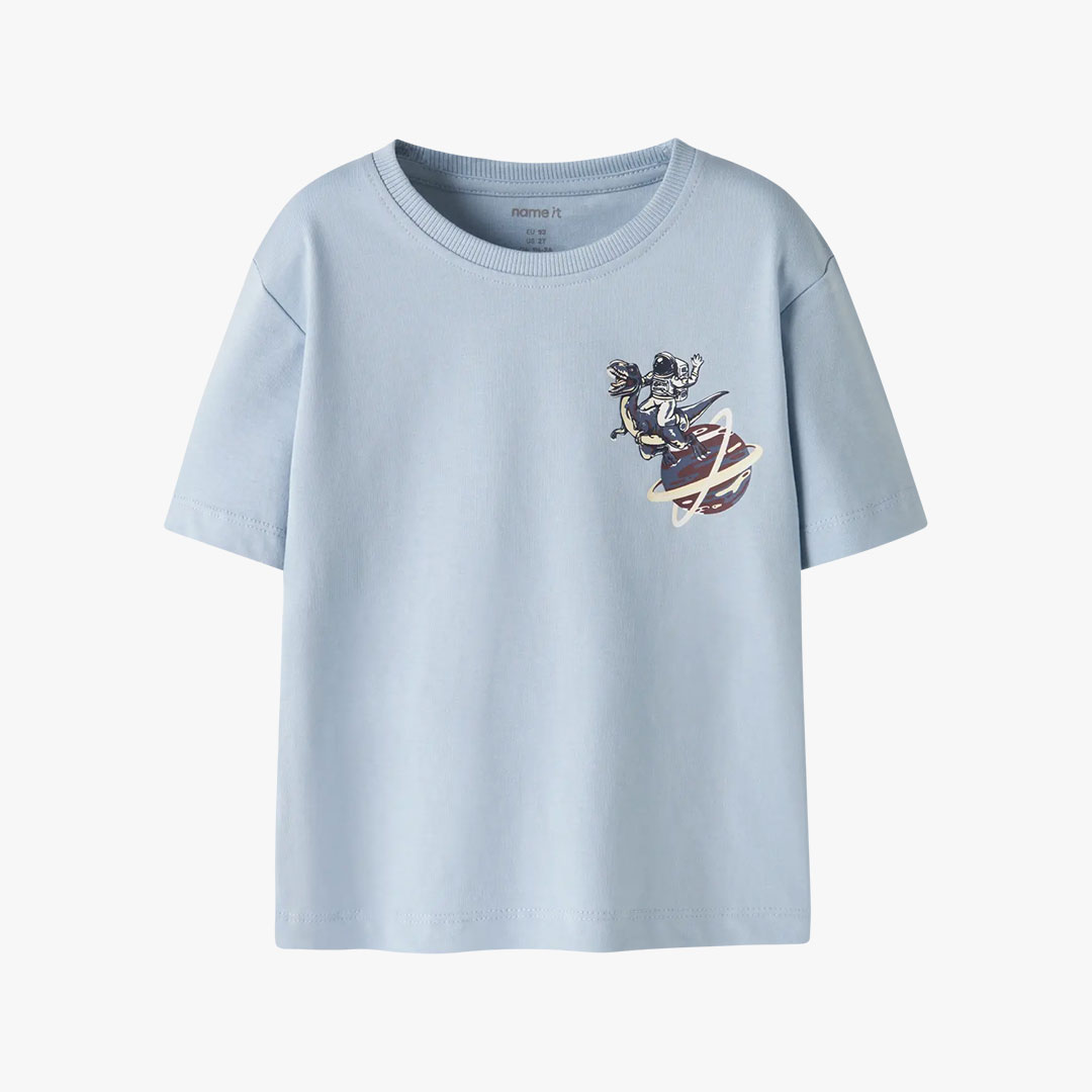 T-shirt VICTOR Name It Blue Fog 0