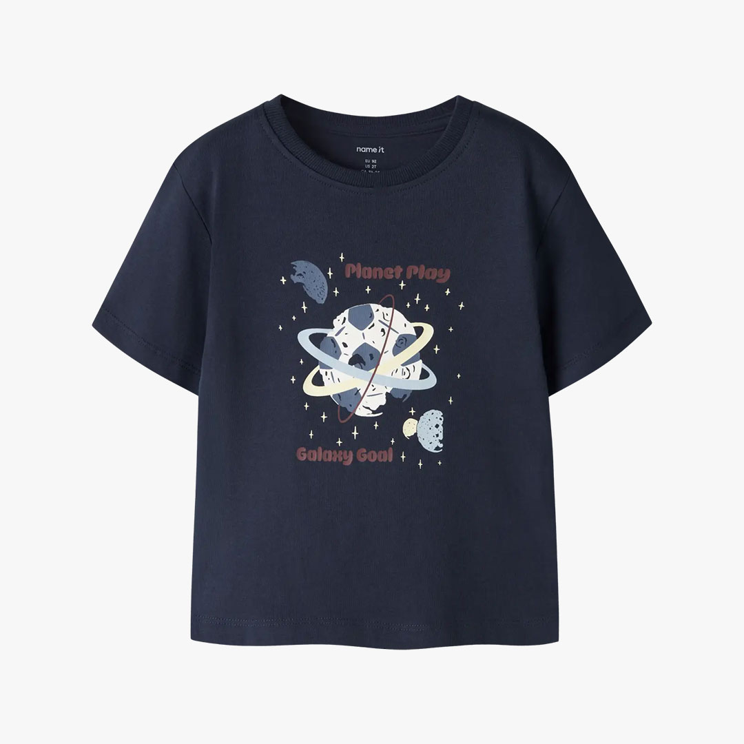 T-shirt VICTOR Name It Navy Blazer