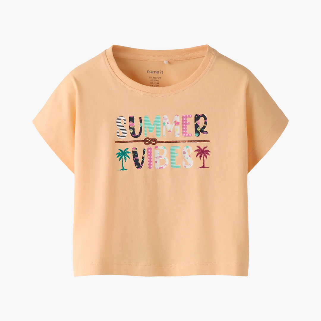 T-shirt FIE Name It Peach Fuzz 2