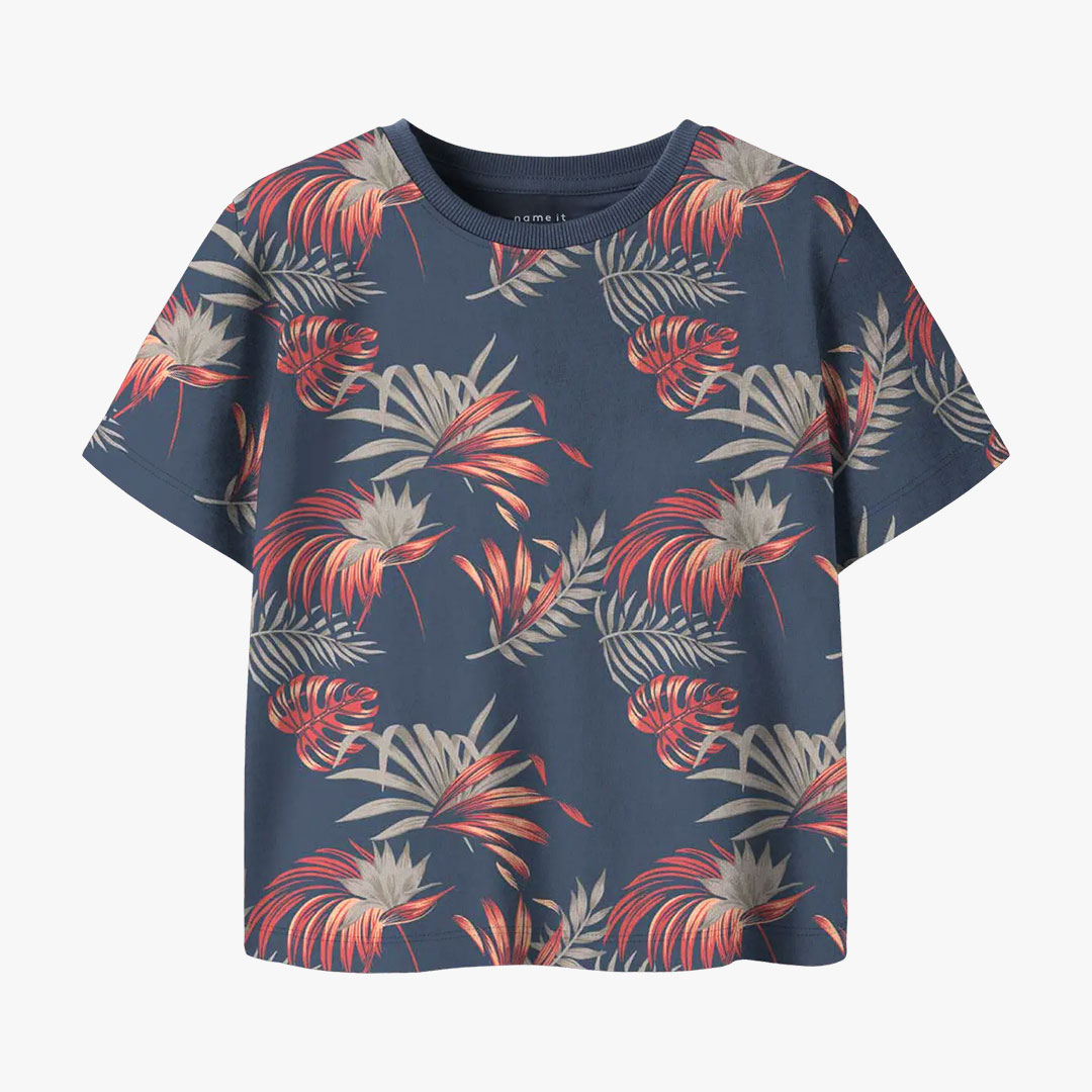 T-shirt FLUZZ Name It Vintage Indigo 0