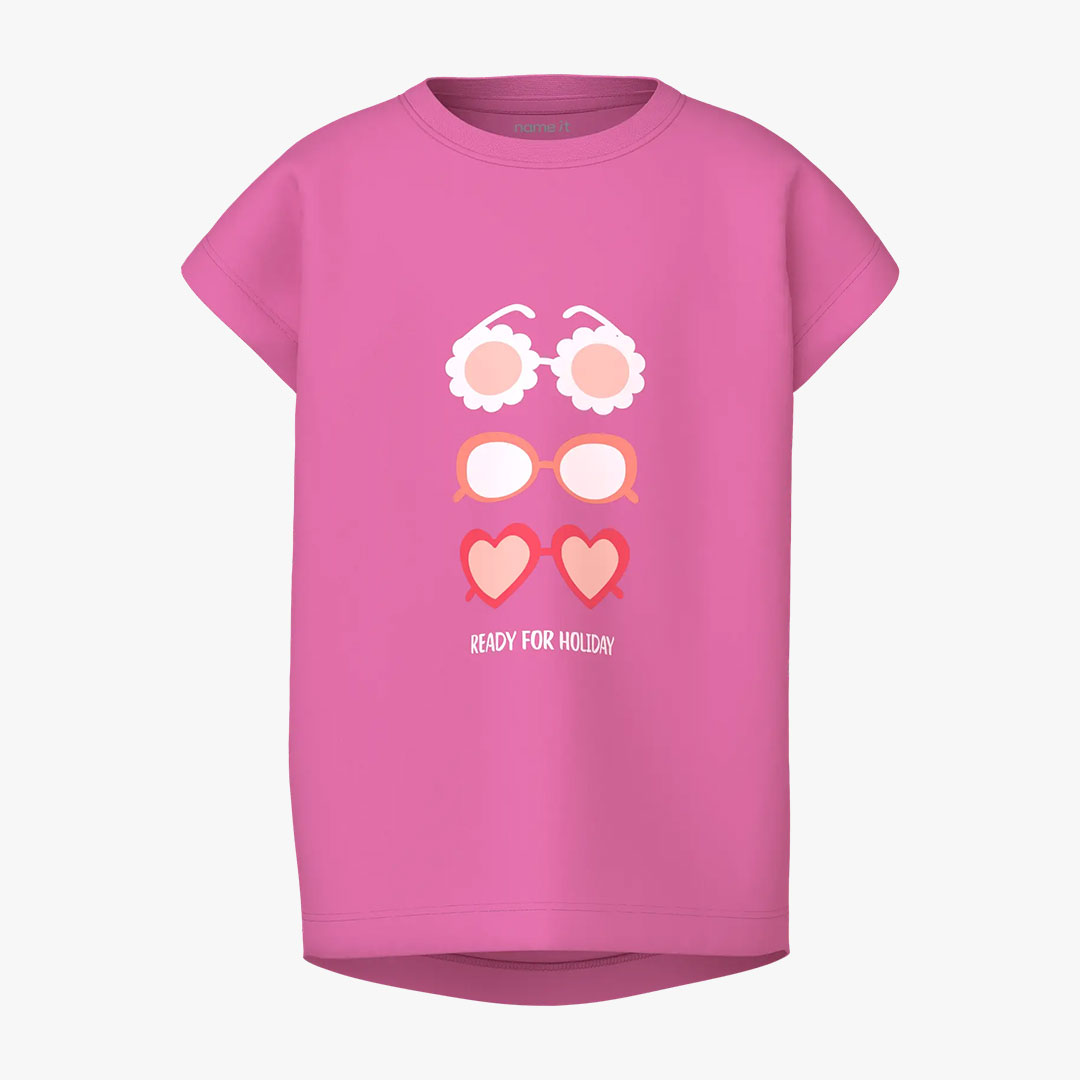 T-shirt VIGEA Name It Strawberry Moon