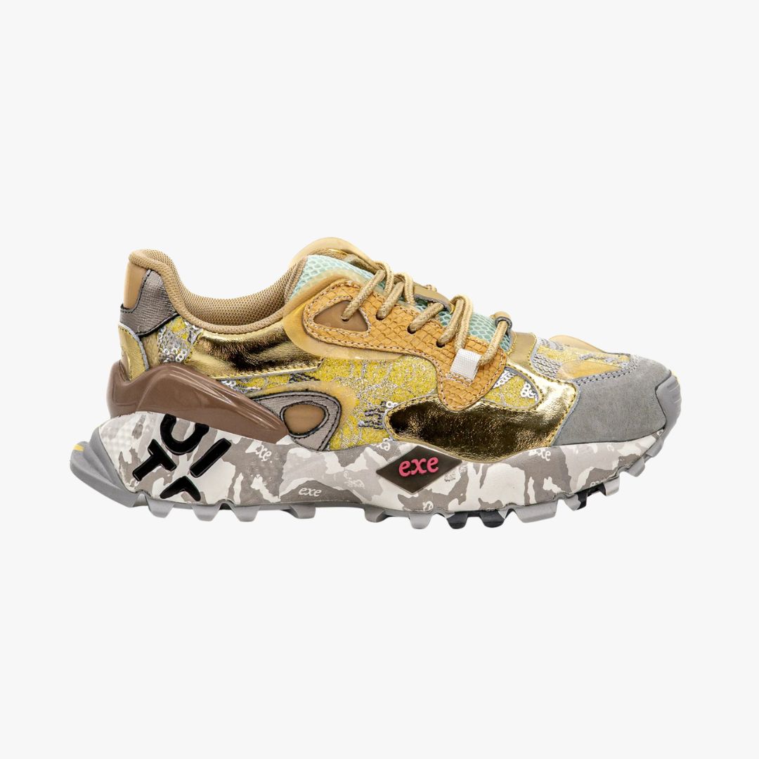 Sapatilha 134-10 Exé Grey Gold 0