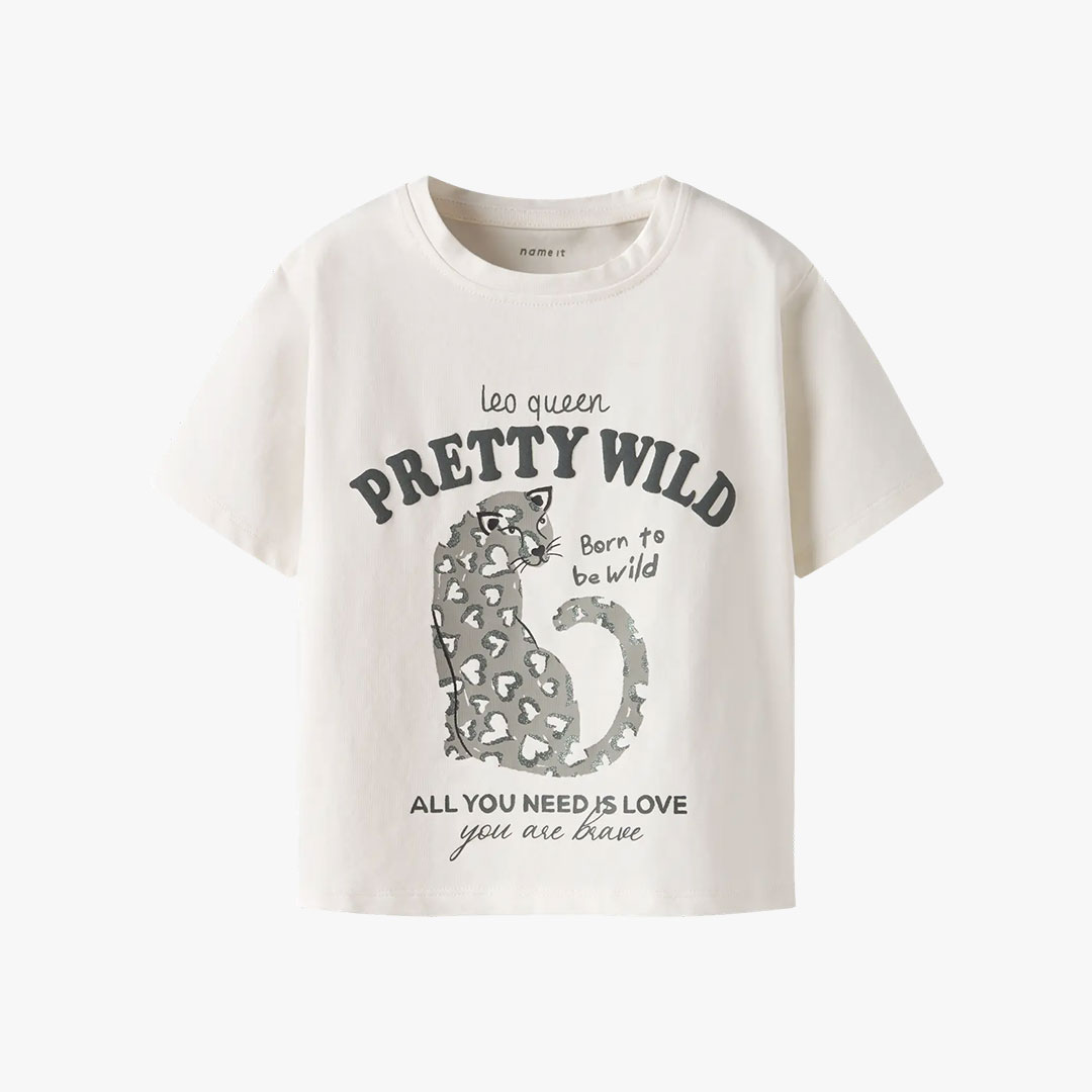 T-shirt BEARTA Name It Cloud Dancer 0