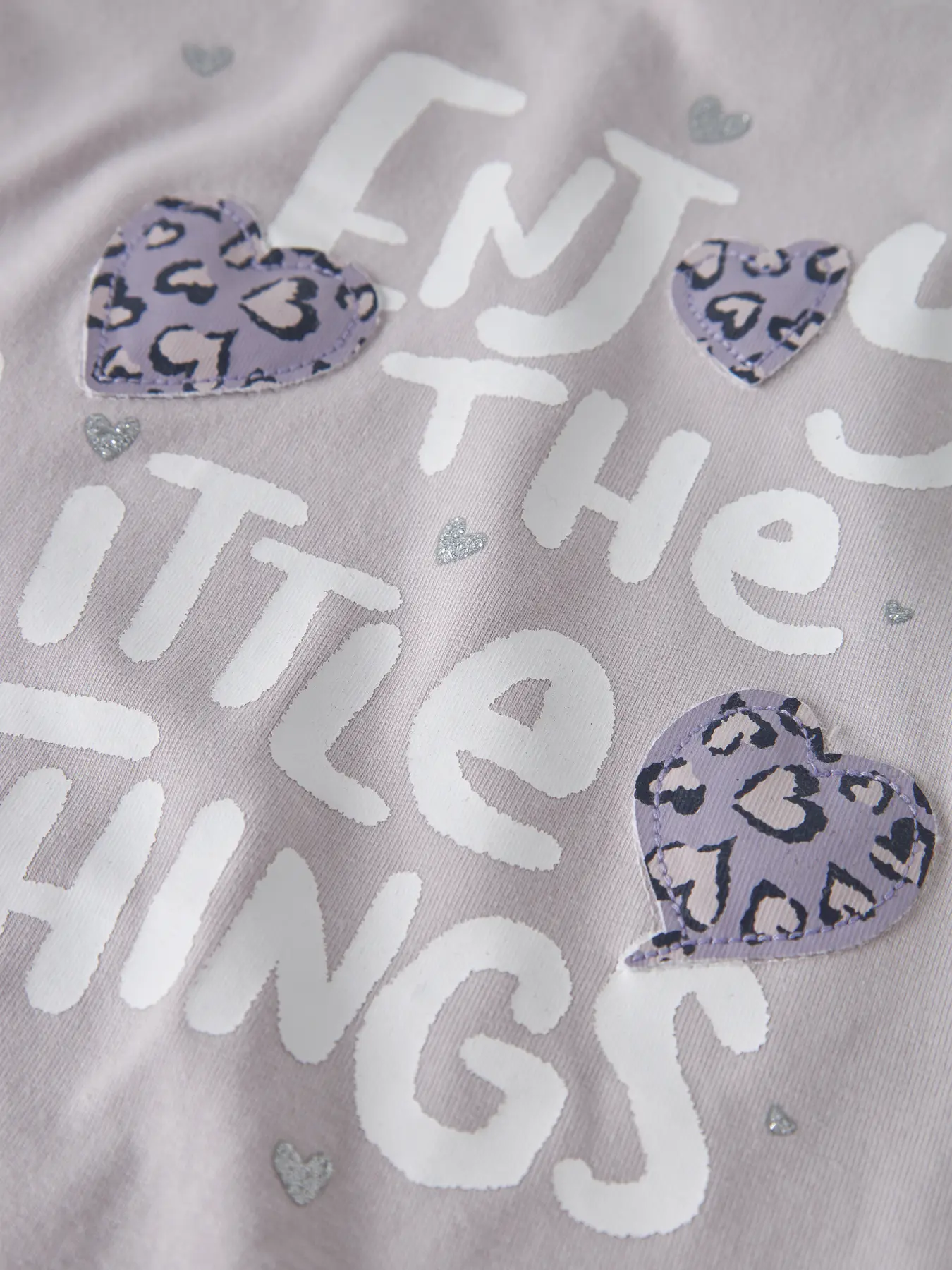 T-shirt BEARTA Name It Lilac Marble 1