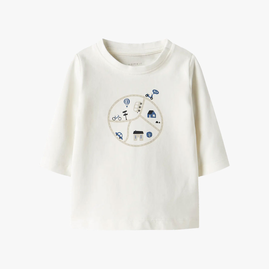 Camisola BOYE Name It Cloud Dancer 2