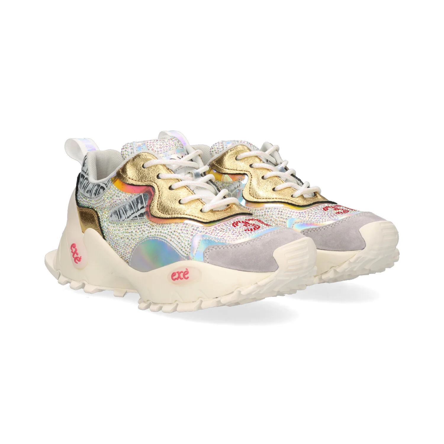 Sapatilhas 4032-1A Exé Silver Gold 0