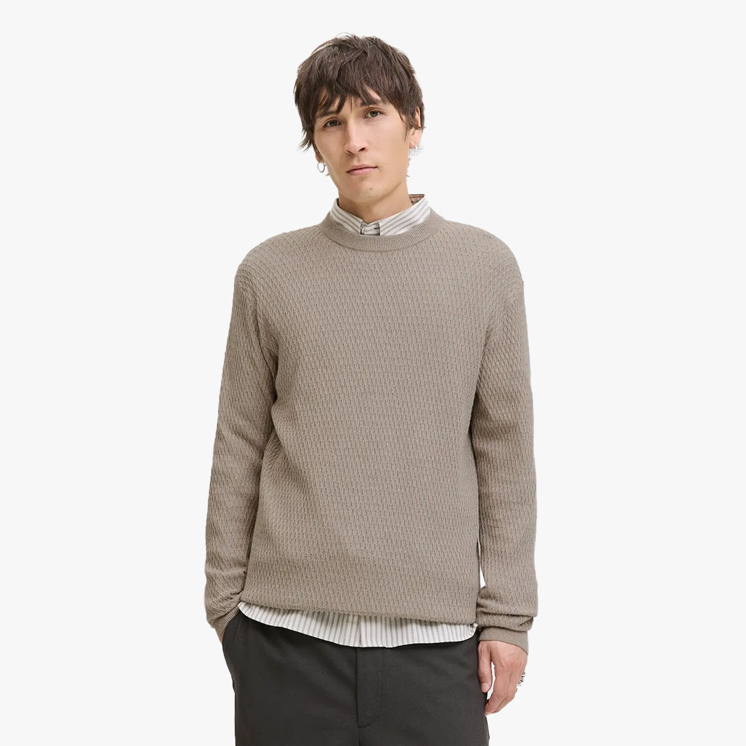 Camisola LAREAGAN Jack&Jones Greige Twist