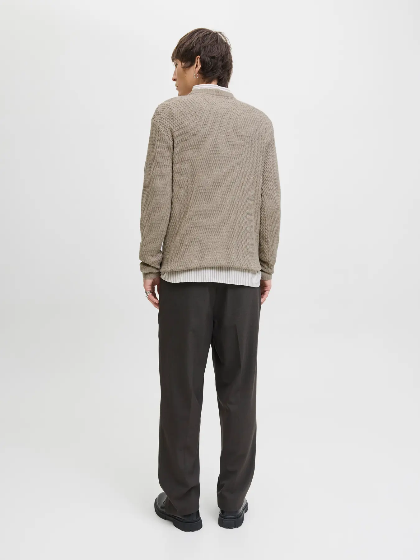 Camisola LAREAGAN Jack&amp;Jones Greige Twist 3