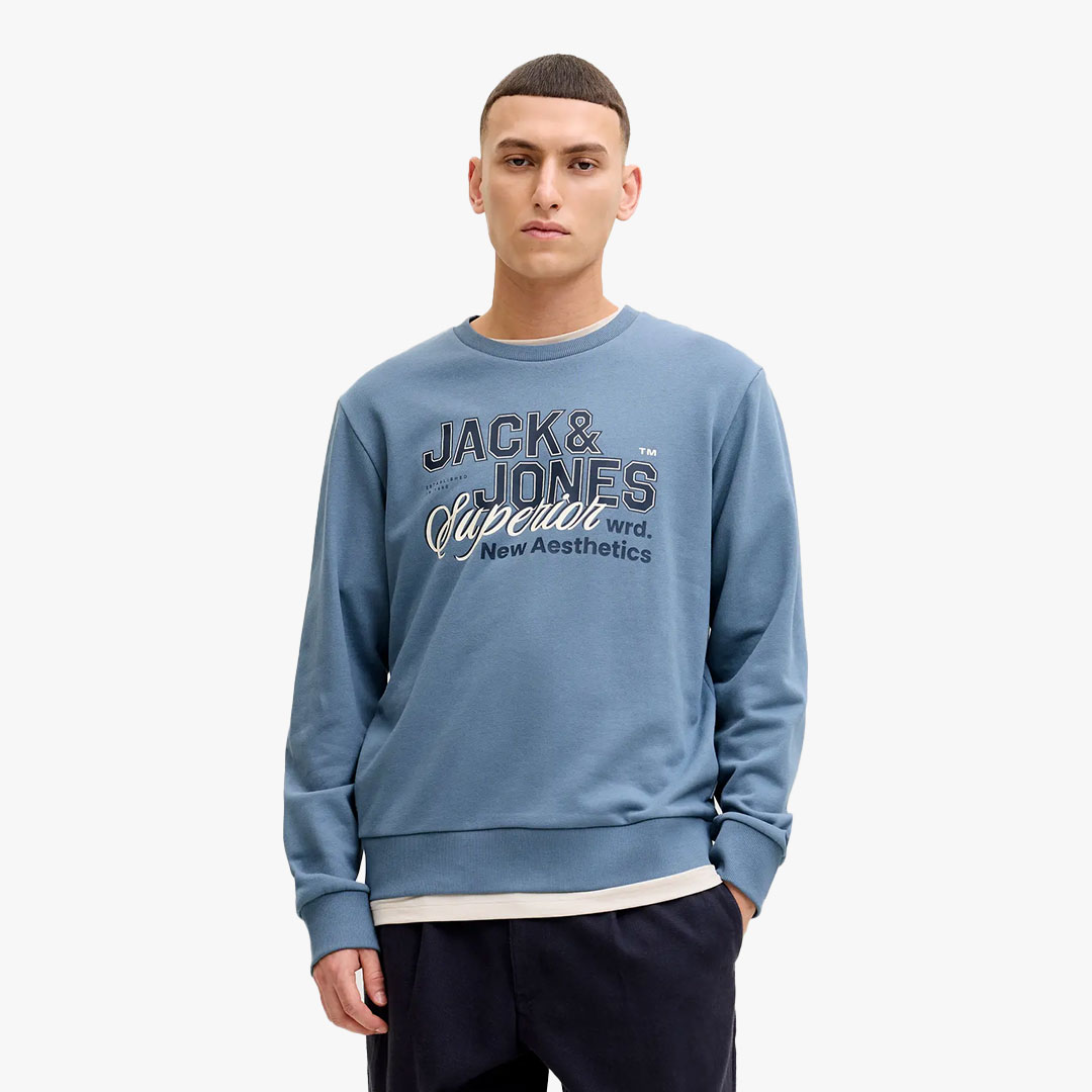 Camisola LOGO Jack&Jones Blue Mirage 0