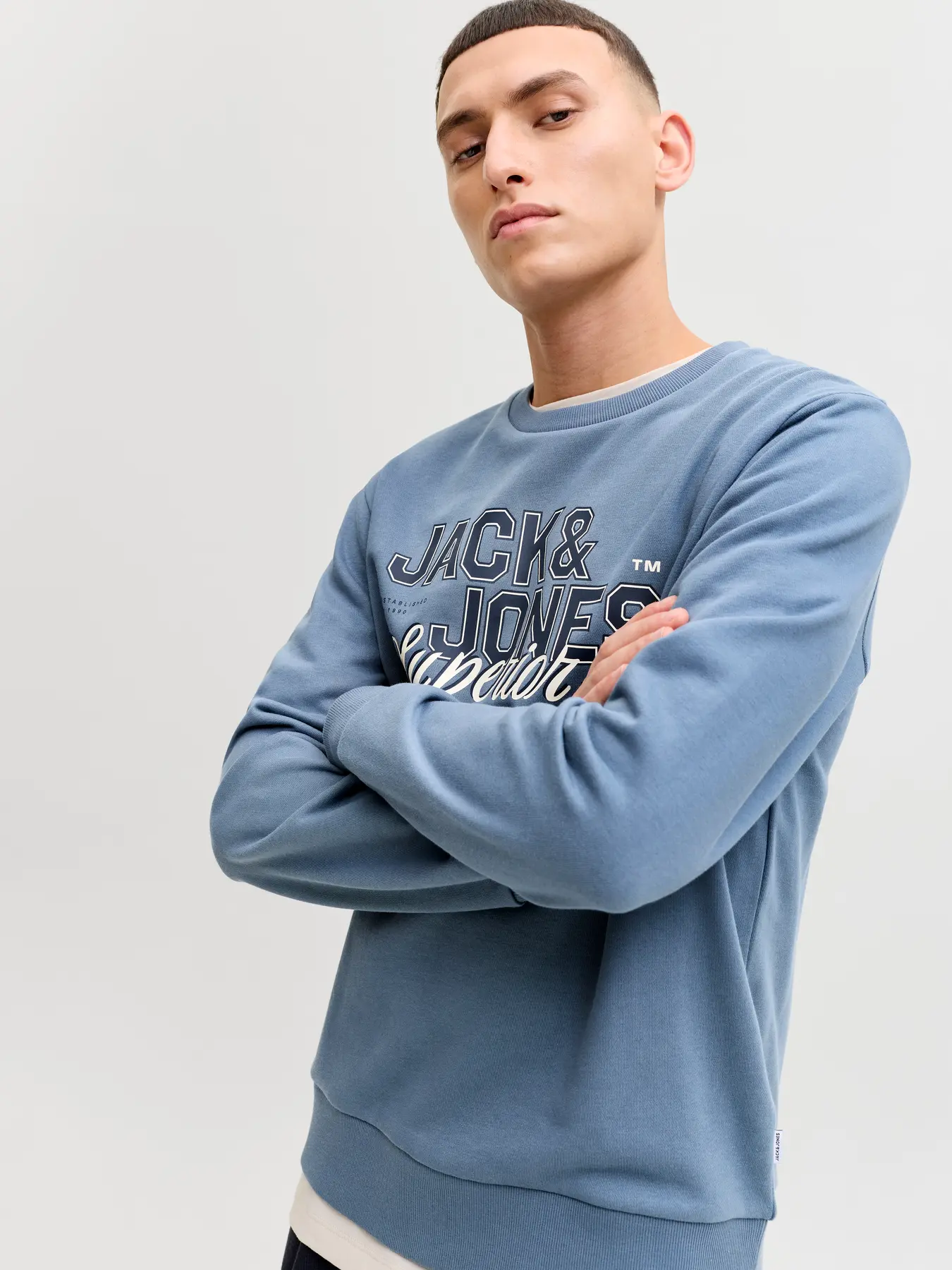 Camisola LOGO Jack&Jones Blue Mirage 2