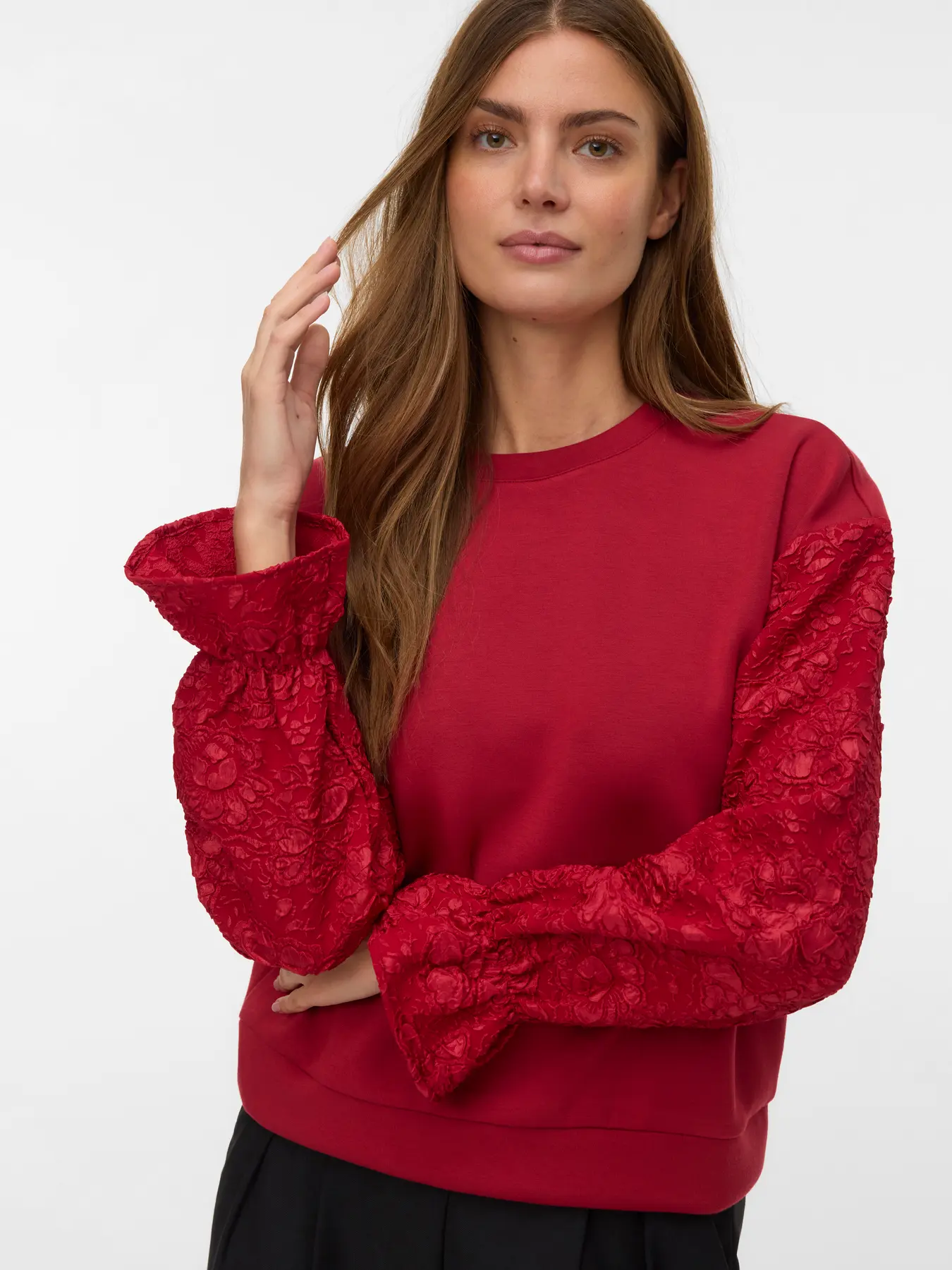Camisola NOOR Vero Moda Karanda Red 1