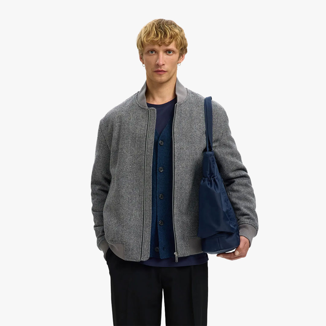 Casaco HJENS Selected Dark Grey 0