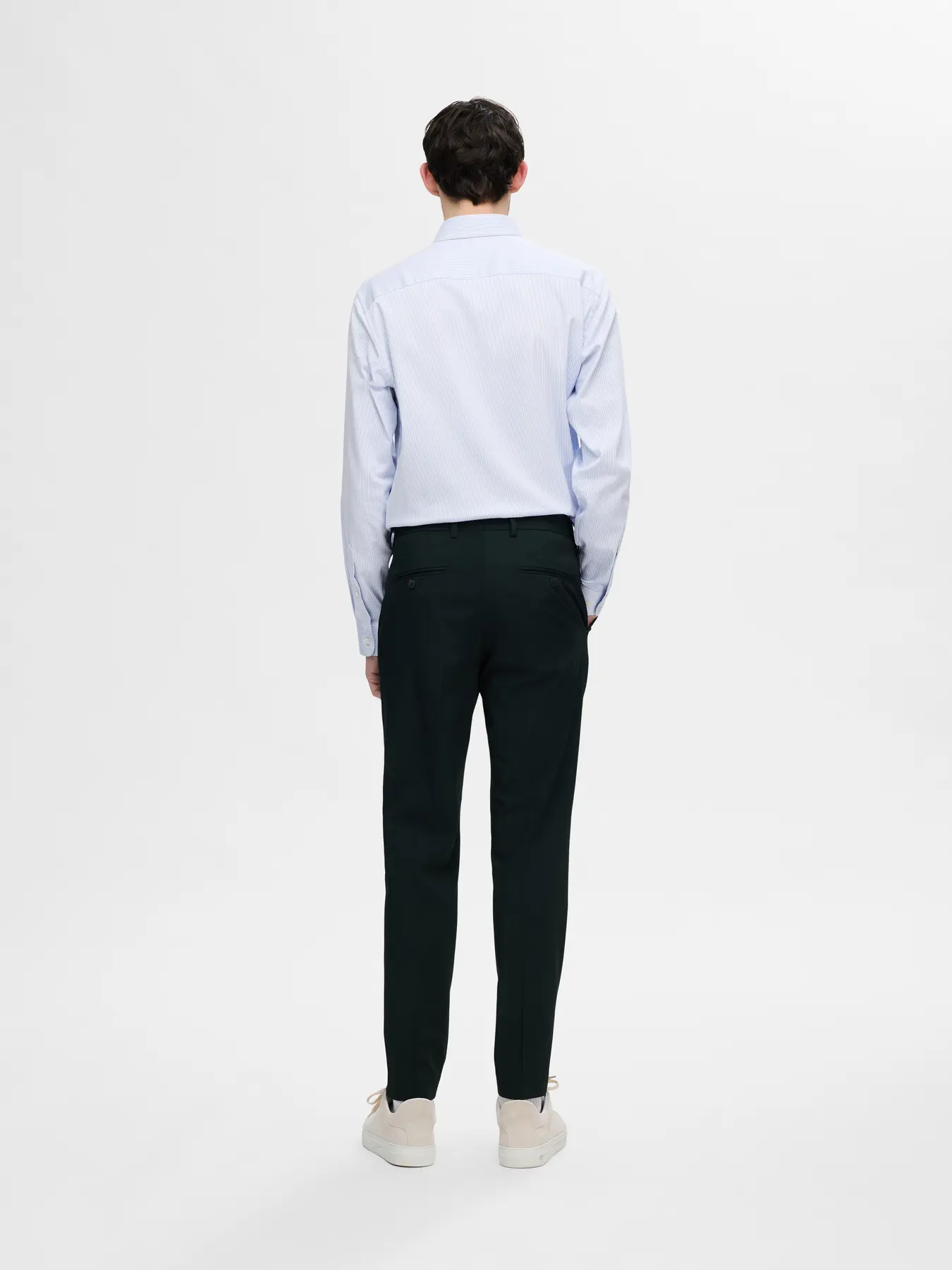 Camisa SLIM FILIP Selected Cashmere Blue 4