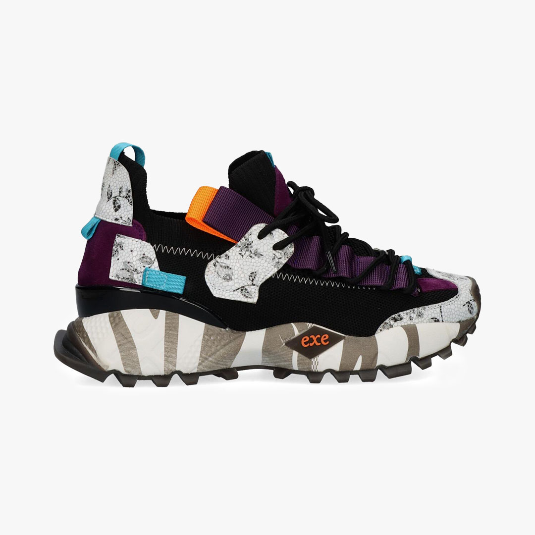 Sapatilhas SY-673 Exé Black Purple 4