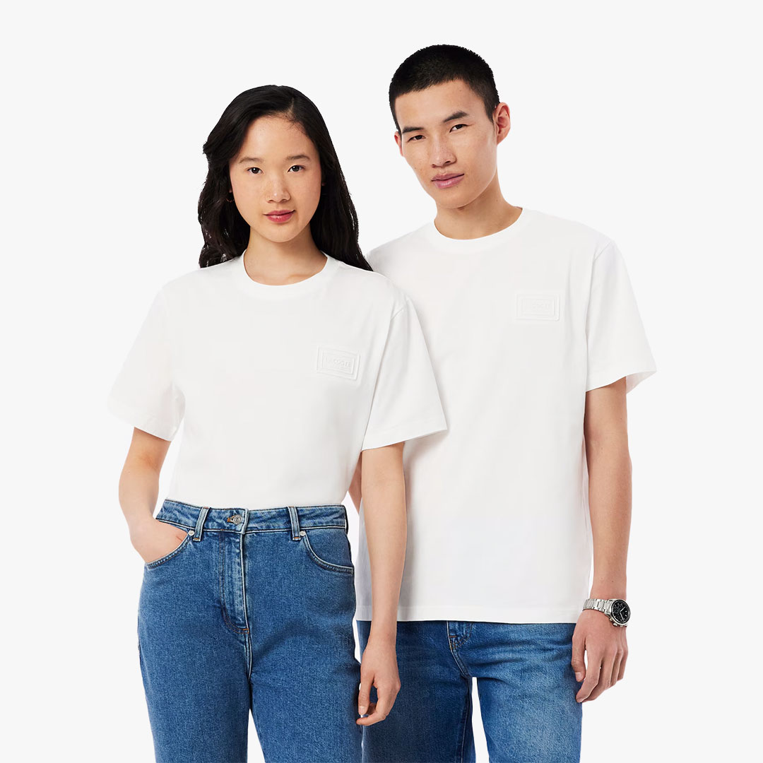 T-shirt TH0753 Lacoste Flour