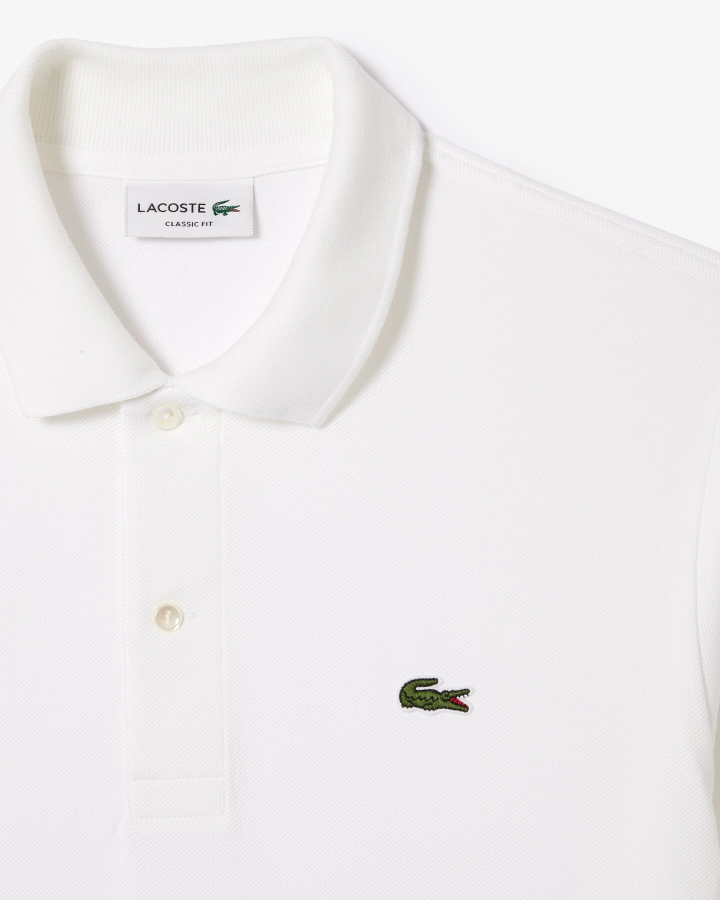 Pólo L1212 Lacoste White 4