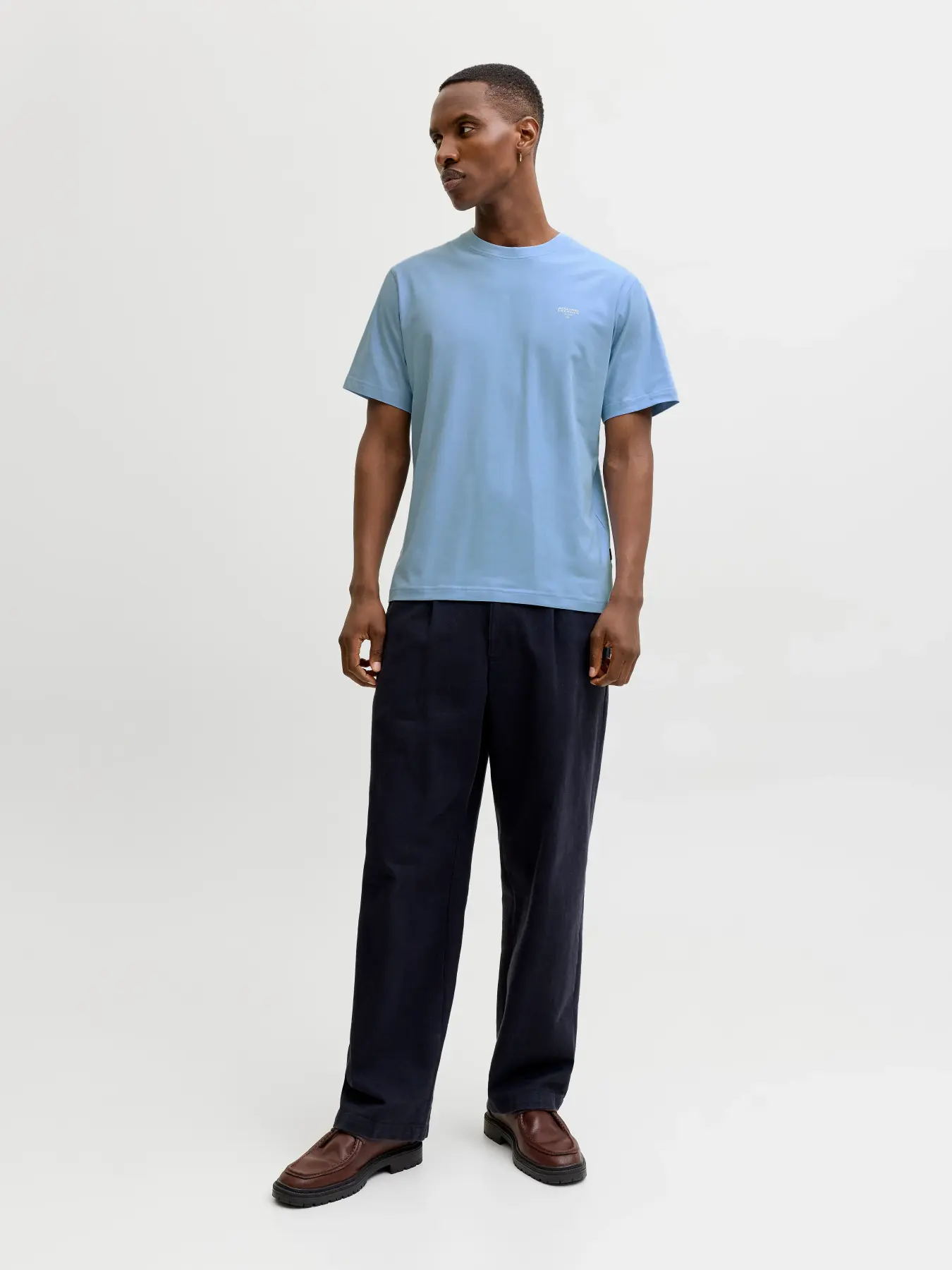 T-shirt LATYLER Jack&Jones Chambray Blue 5