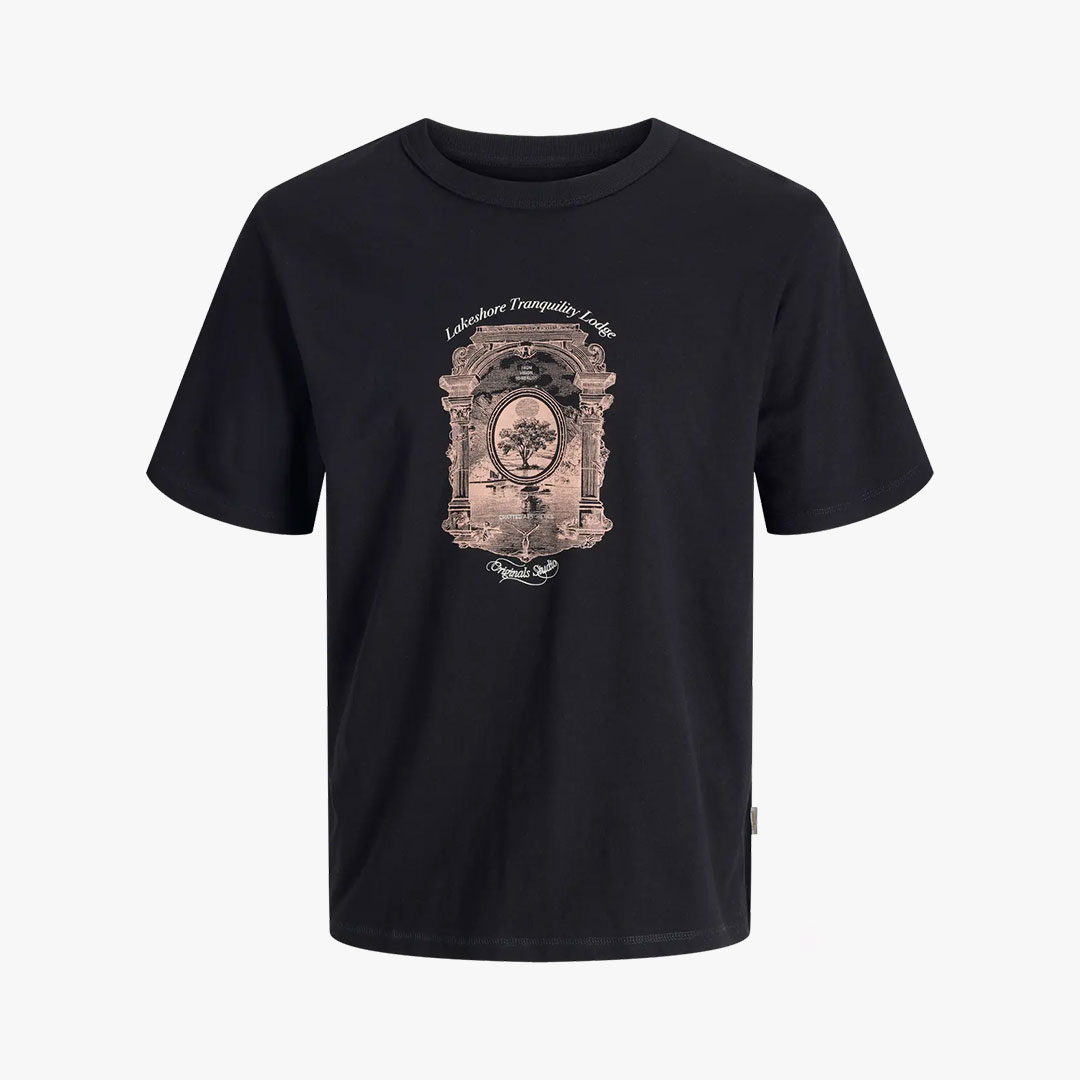 T-shirt NIAGARA Jack&Jones Black 0