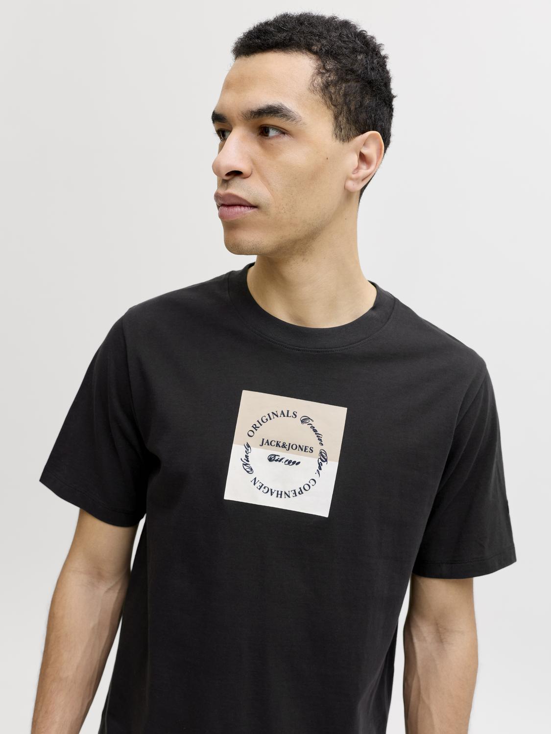 T-shirt CATSKILLS Jack&amp;Jones Black 5