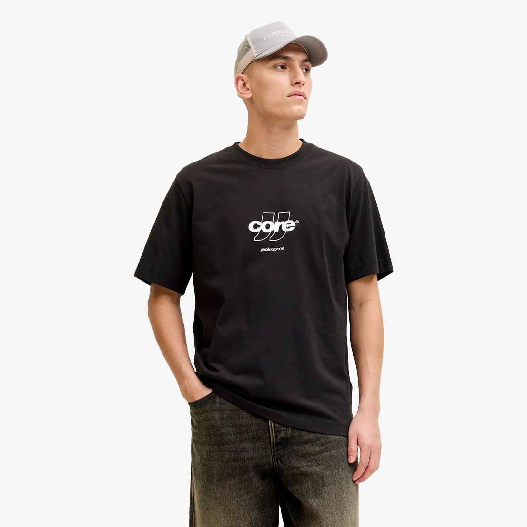 T-shirt CLUB Jack&Jones Black