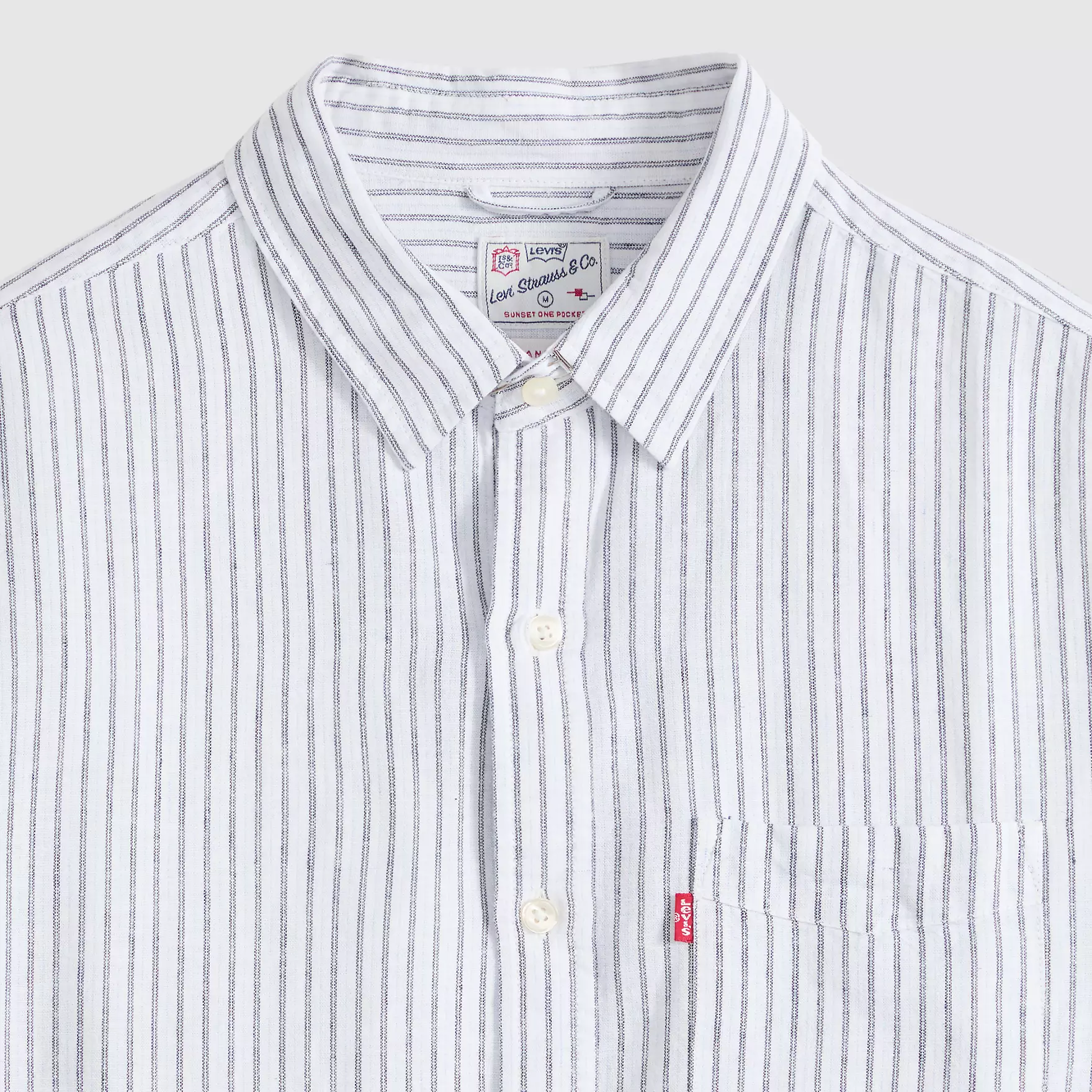 Camisa SUNSET Levi's Navy White 1