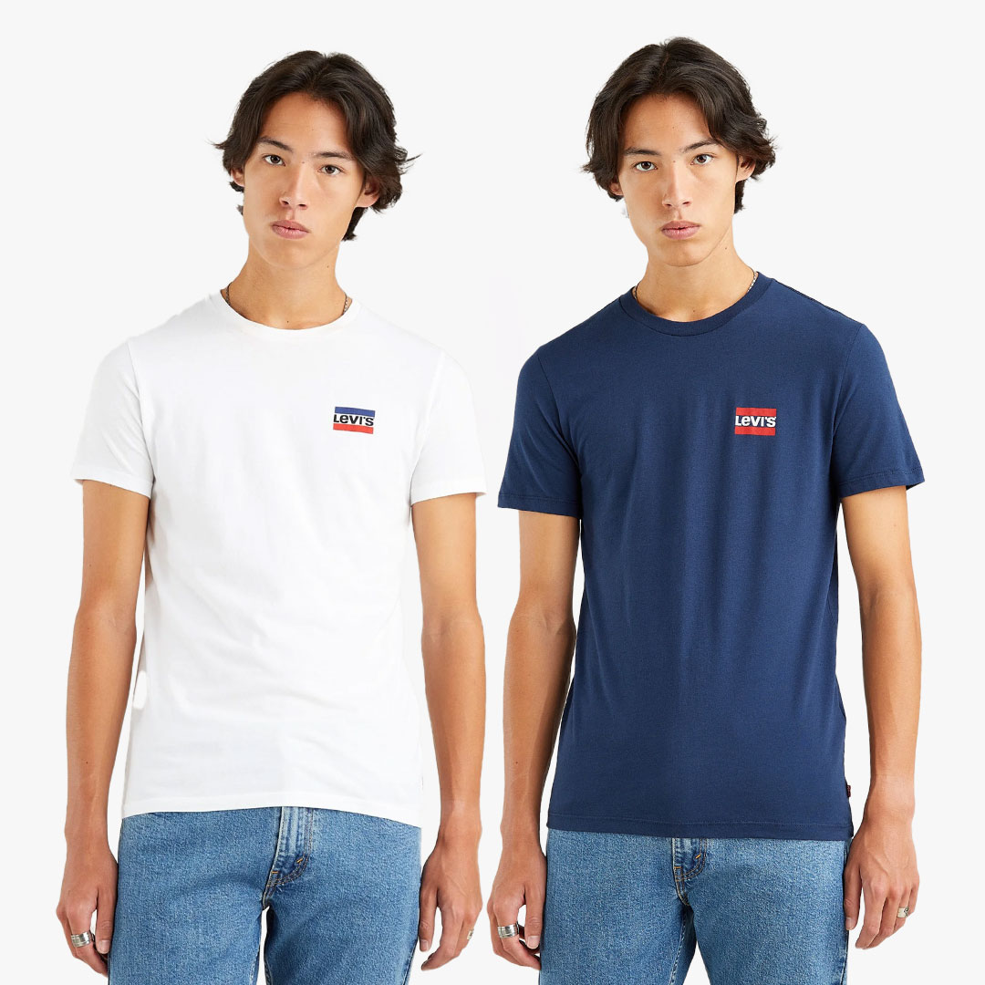 T-shirt GRAPHIC Levi's Blue/White 0