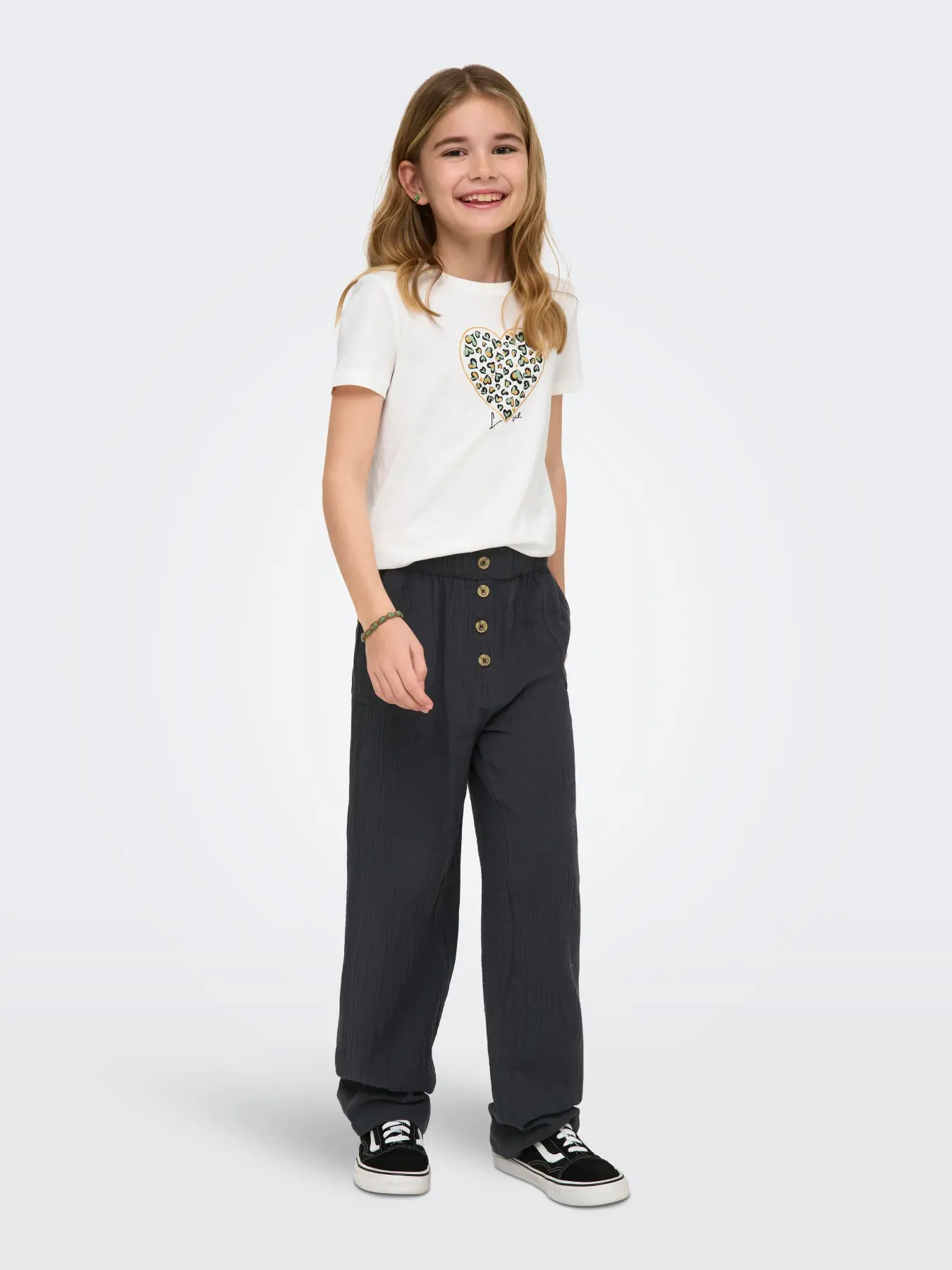 T-shirt LANY Only Kids Cloud Dancer 6