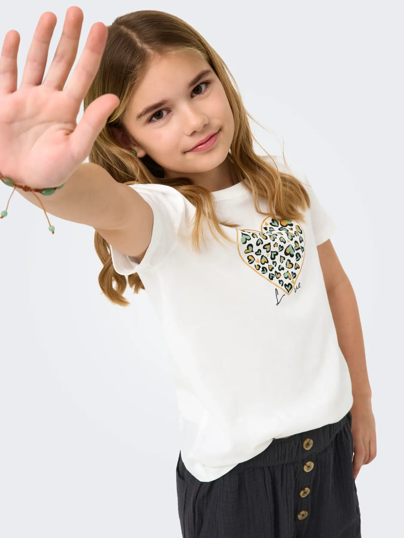 T-shirt LANY Only Kids Cloud Dancer 4