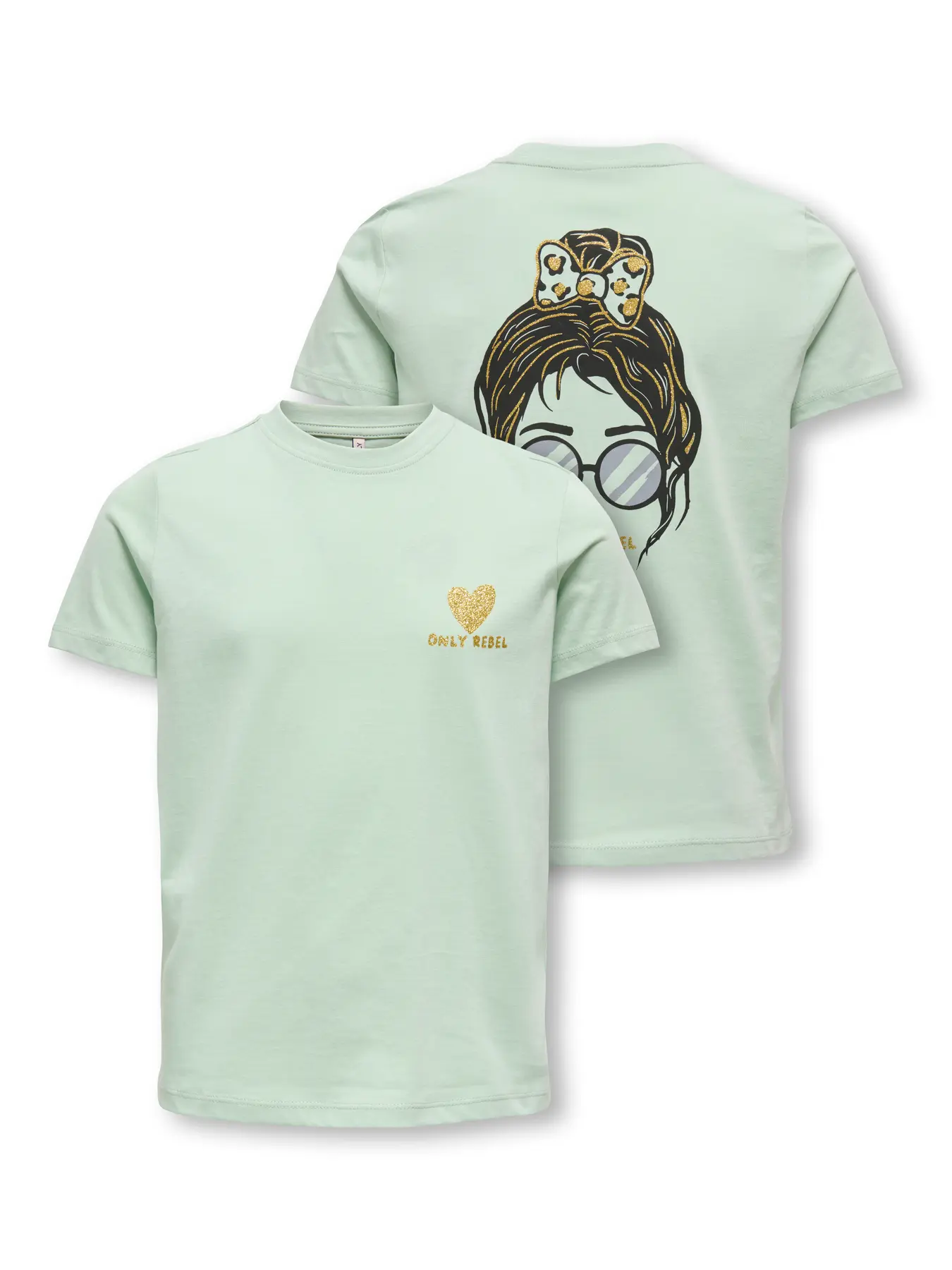 T-shirt EMMA Only Kids Aqua Foam 3