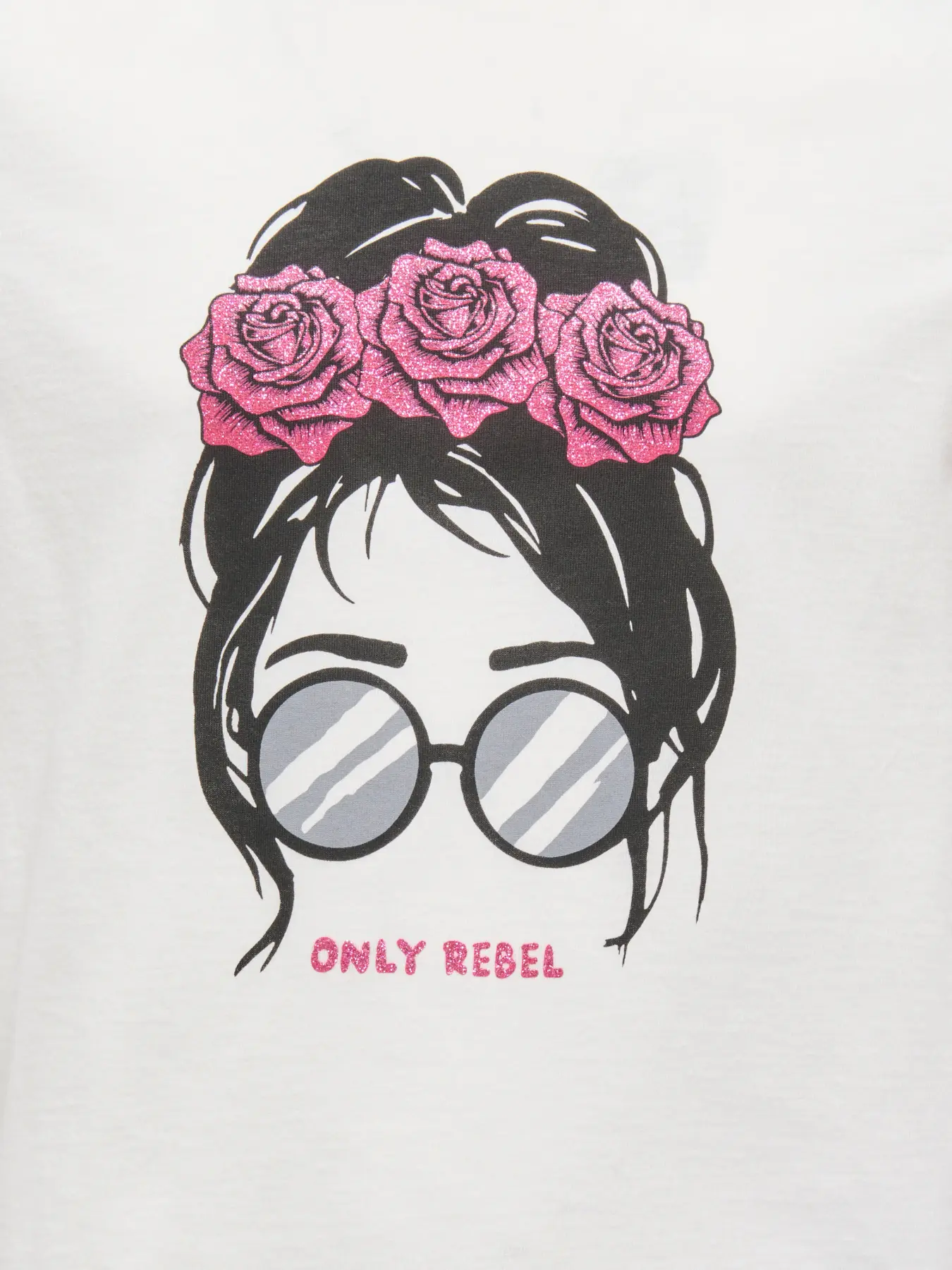 T-shirt EMMA Only Kids Cloud Dancer 2