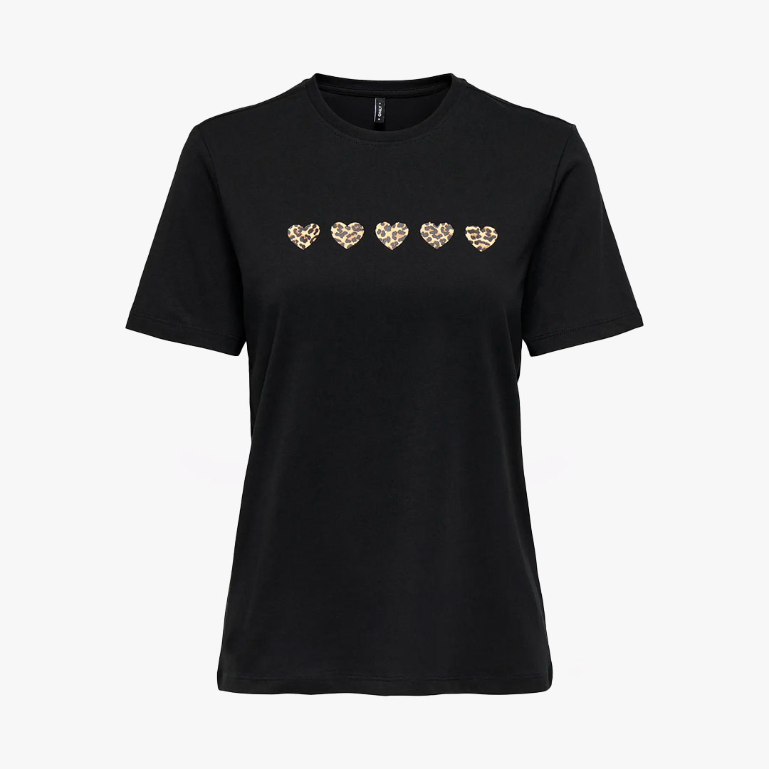 T-shirt CONSTANCE Only Black 1