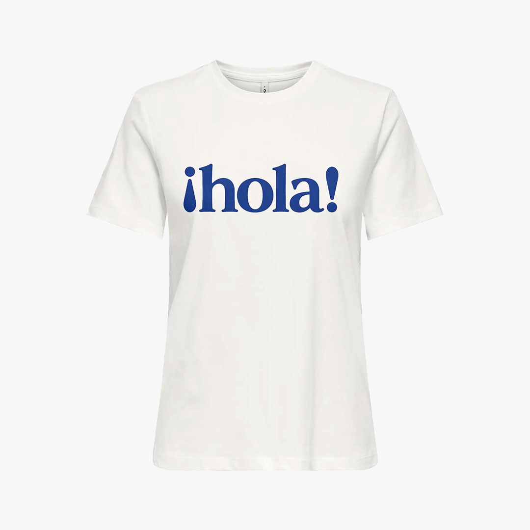 T-shirt CLEO Only Cloud Dancer Hola 0