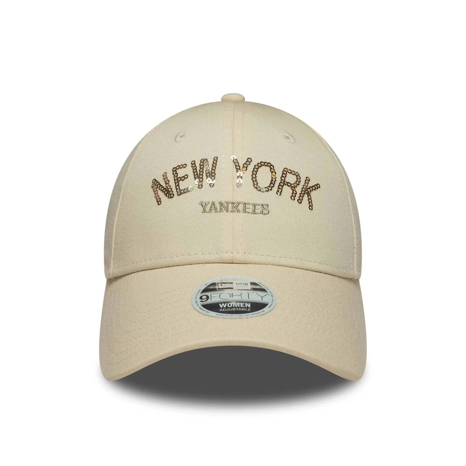 Boné SEQUIN New Era Light Beige 4