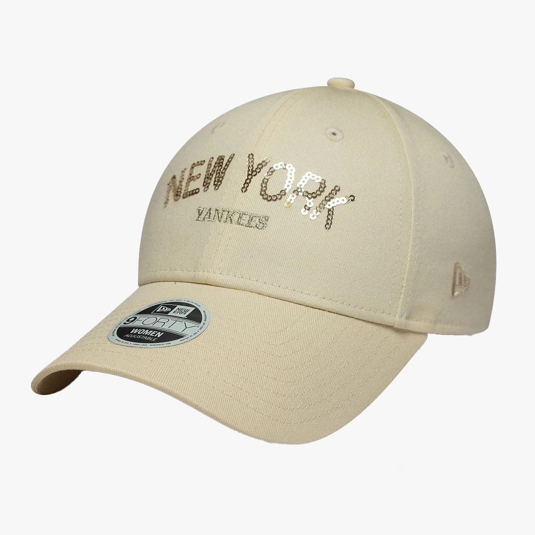 Boné SEQUIN New Era Light Beige 0