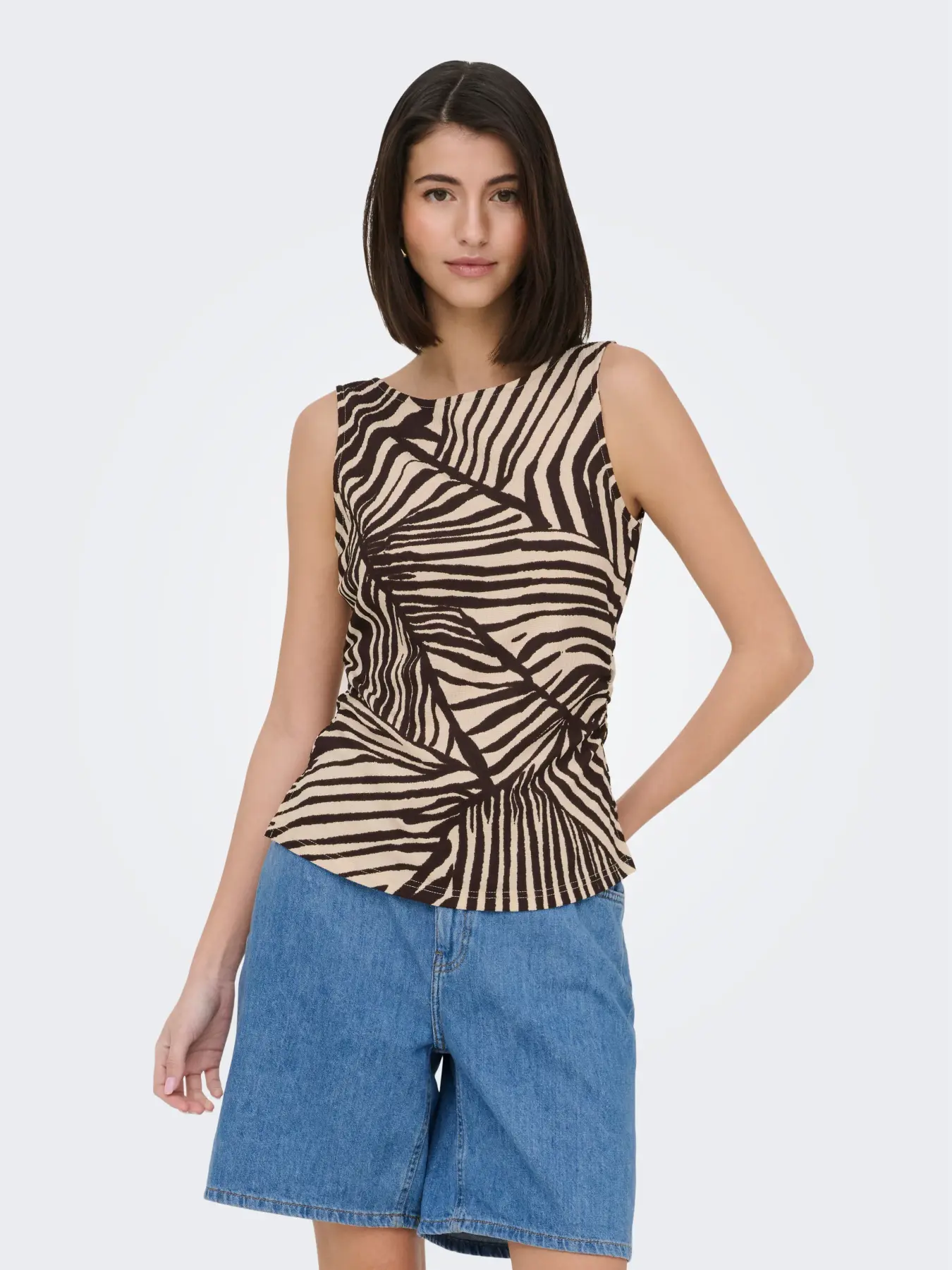 Top DEBBIE JDY Sandshell Chocolate 1